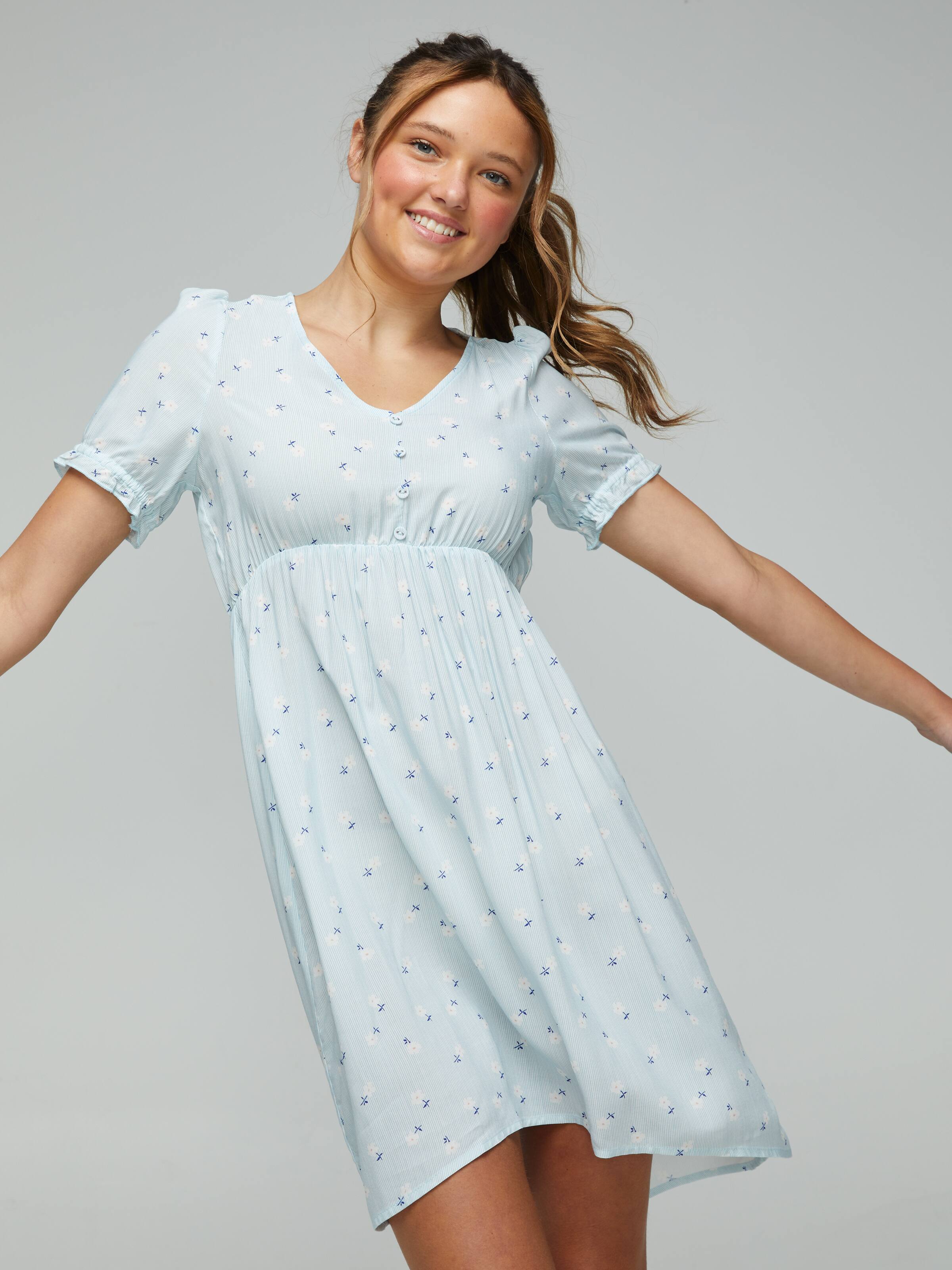 Girls Violet Midi Maxi Dress