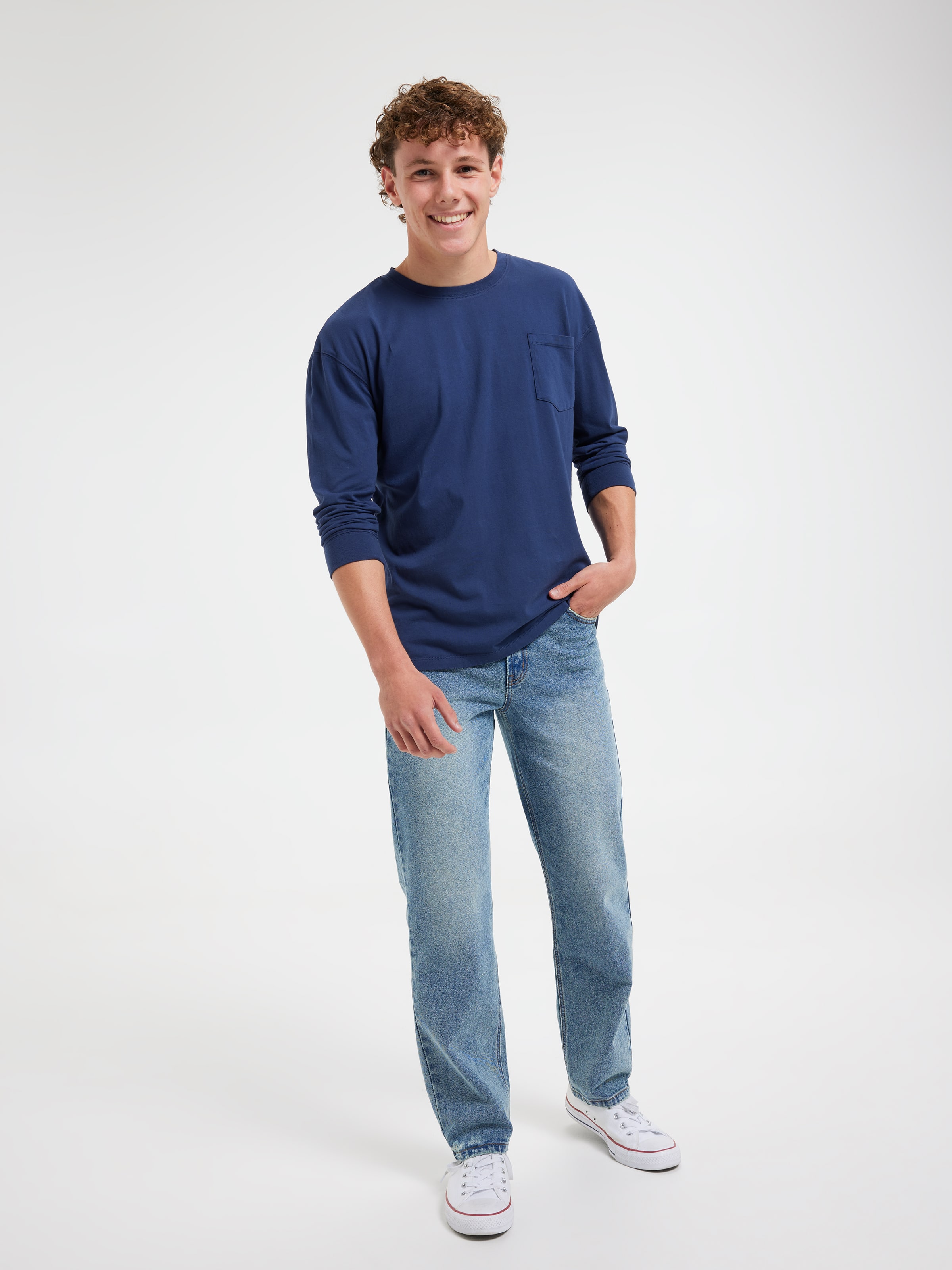 Boys Asher Long Sleeve Top
