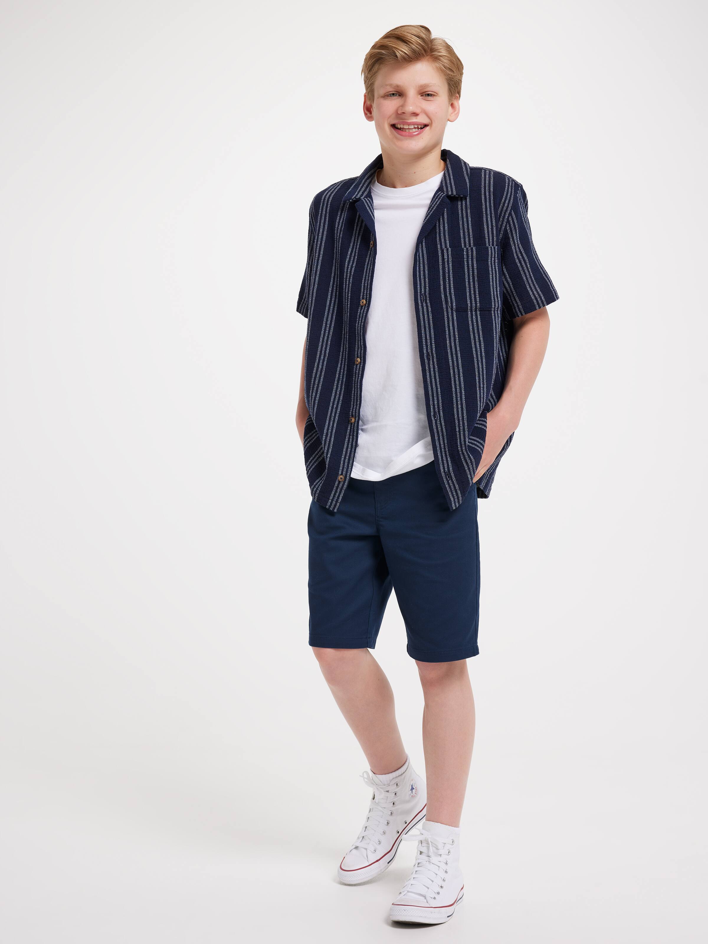 Boys Jacob Textured Shirt