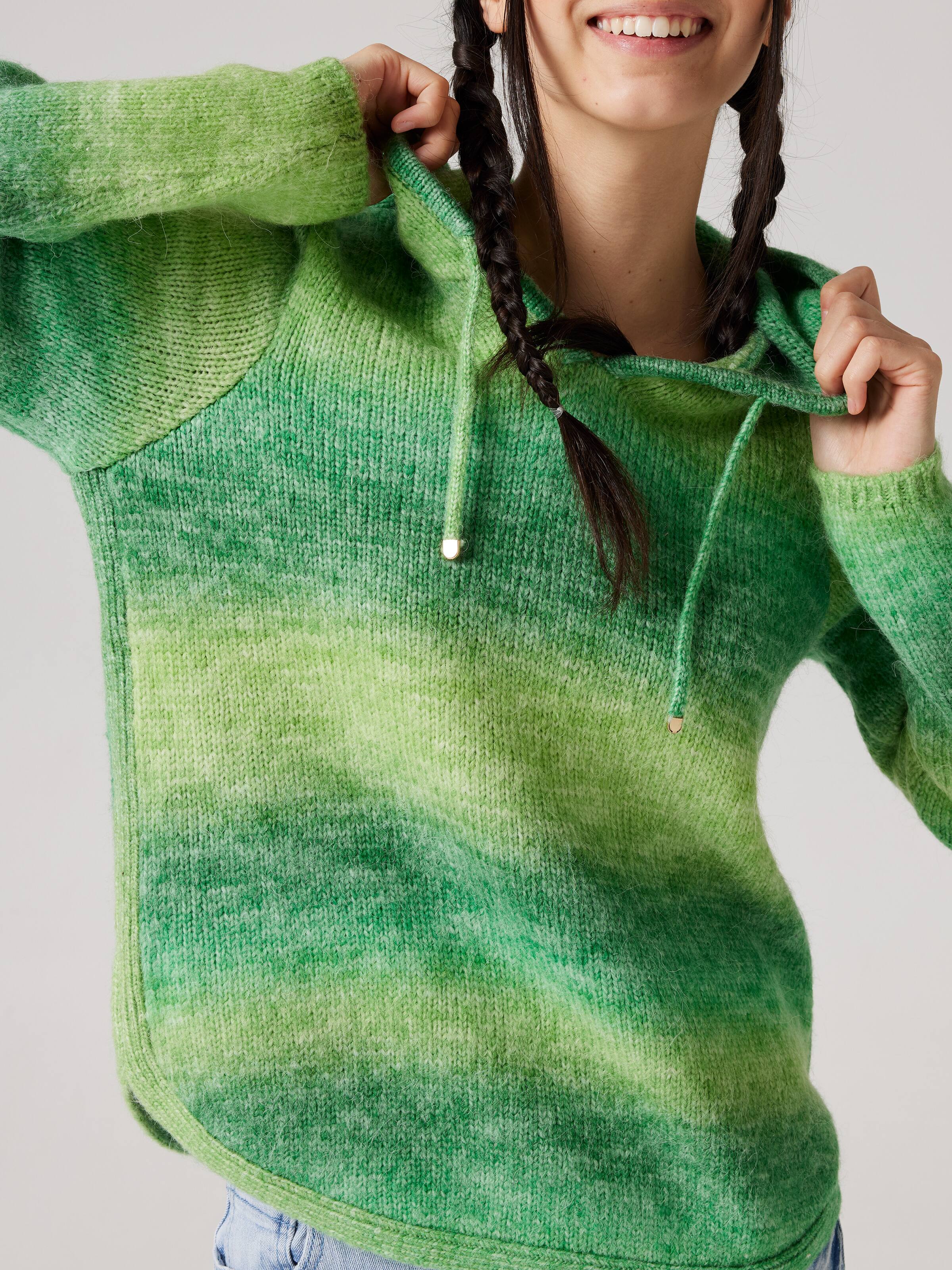 Girls Florence Hooded Knit
