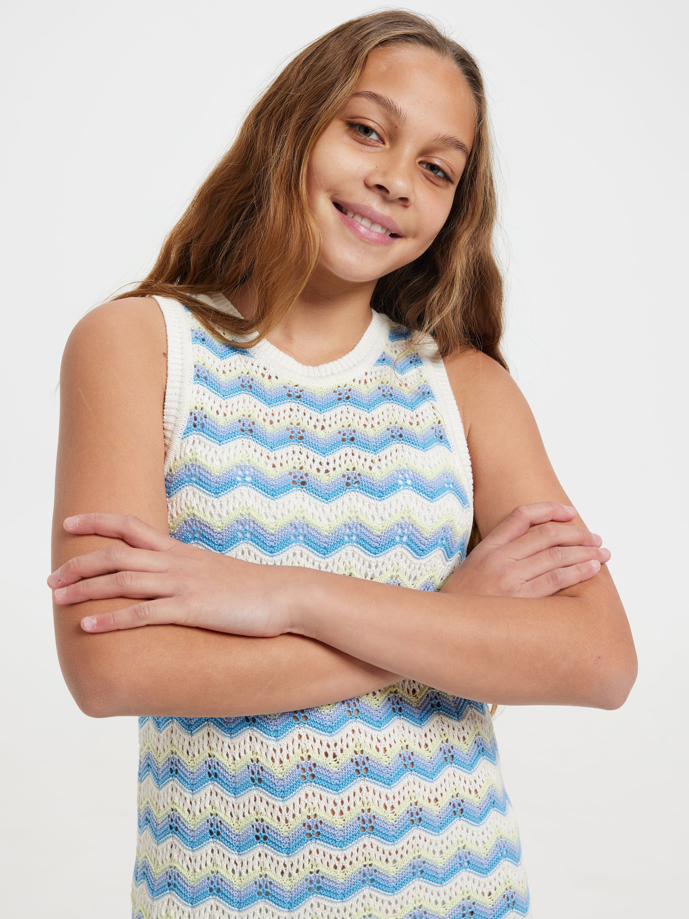 Girls Madison Crochet Dress