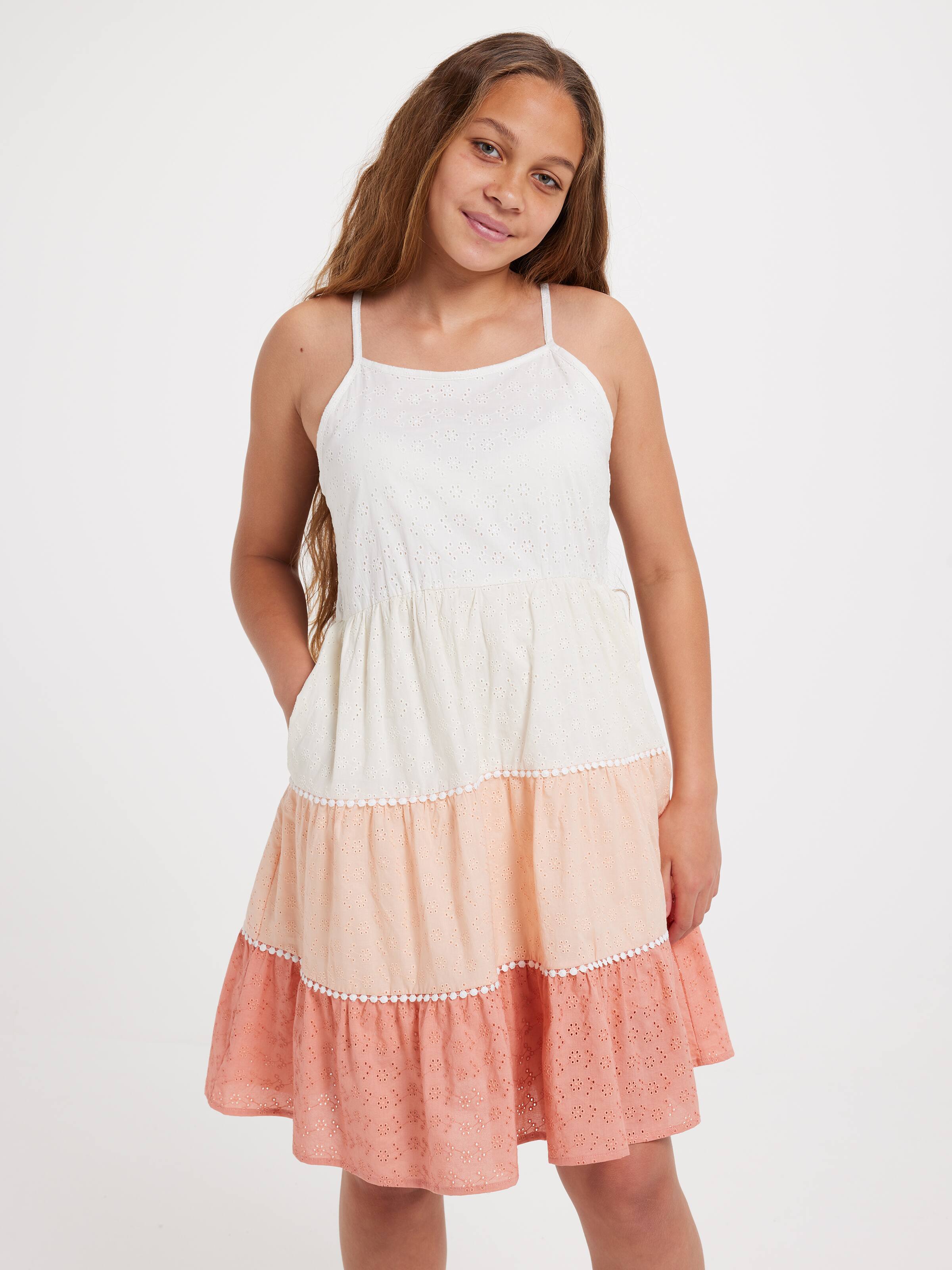 Girls Grace Broderie Englise D