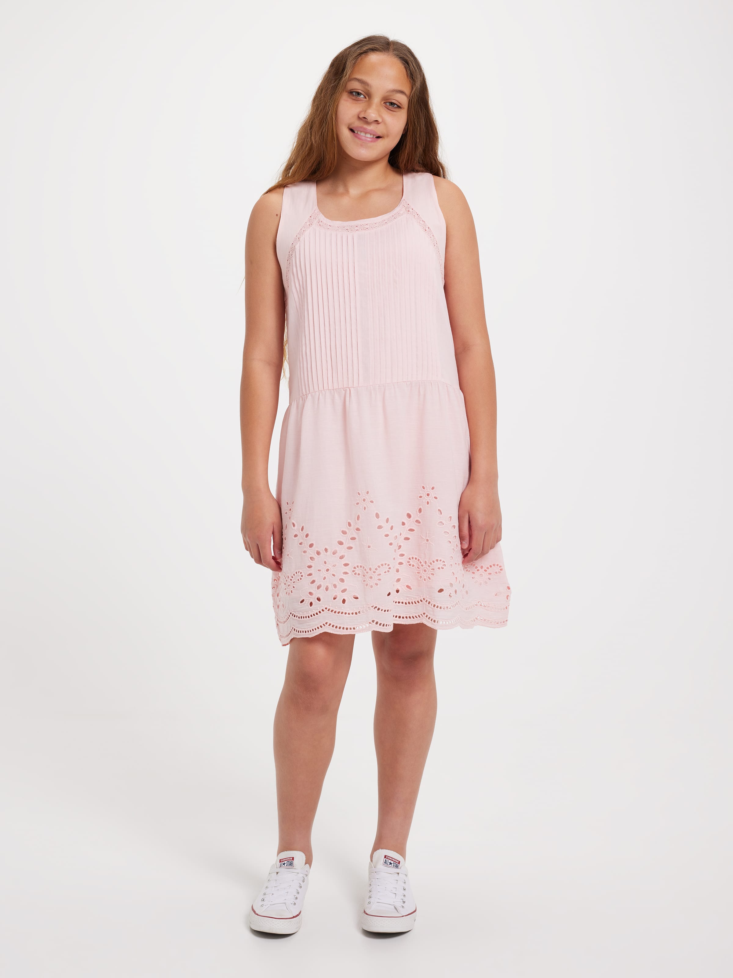 Girls Harper Broderie Dress