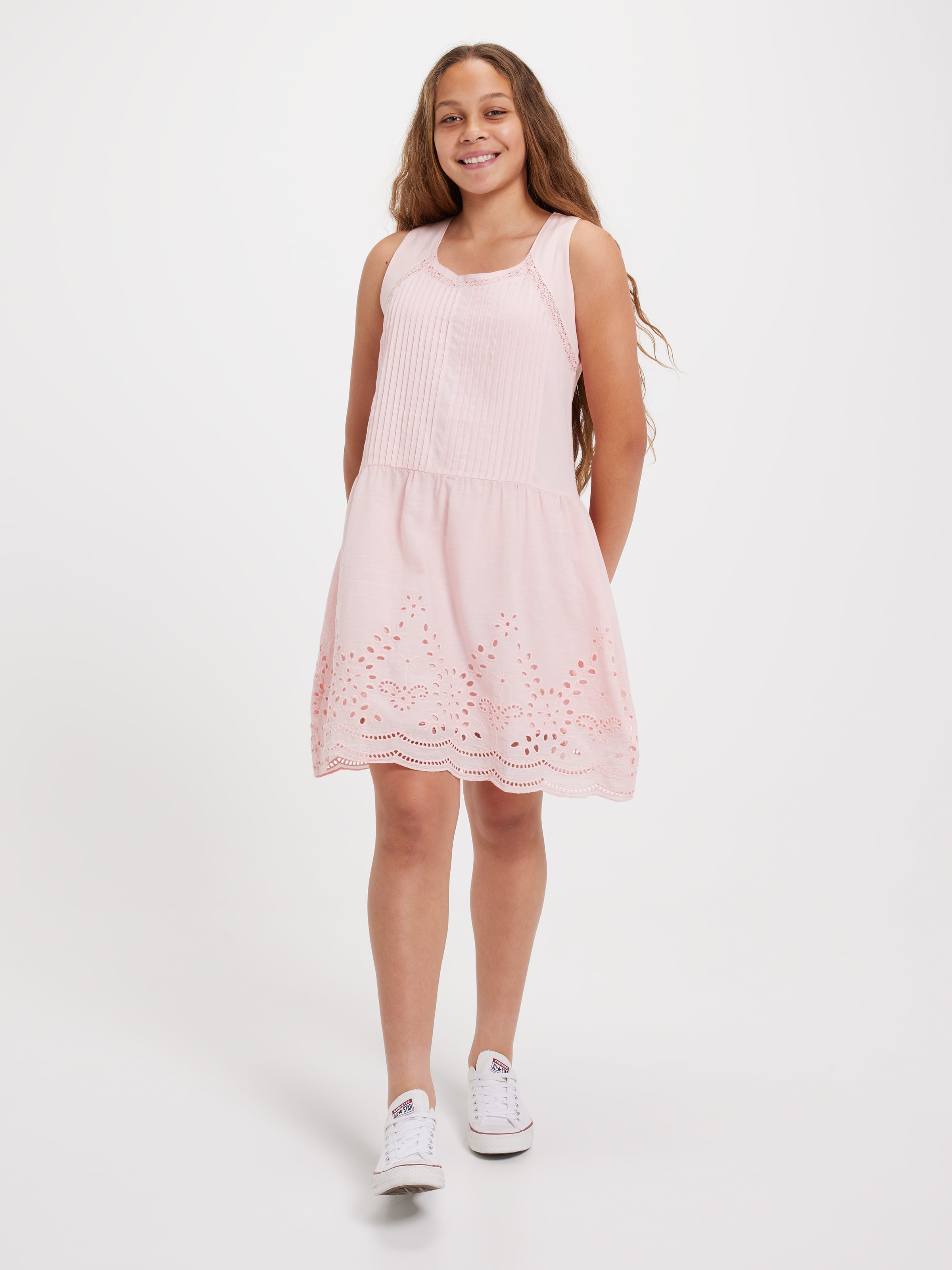 Girls Harper Broderie Dress