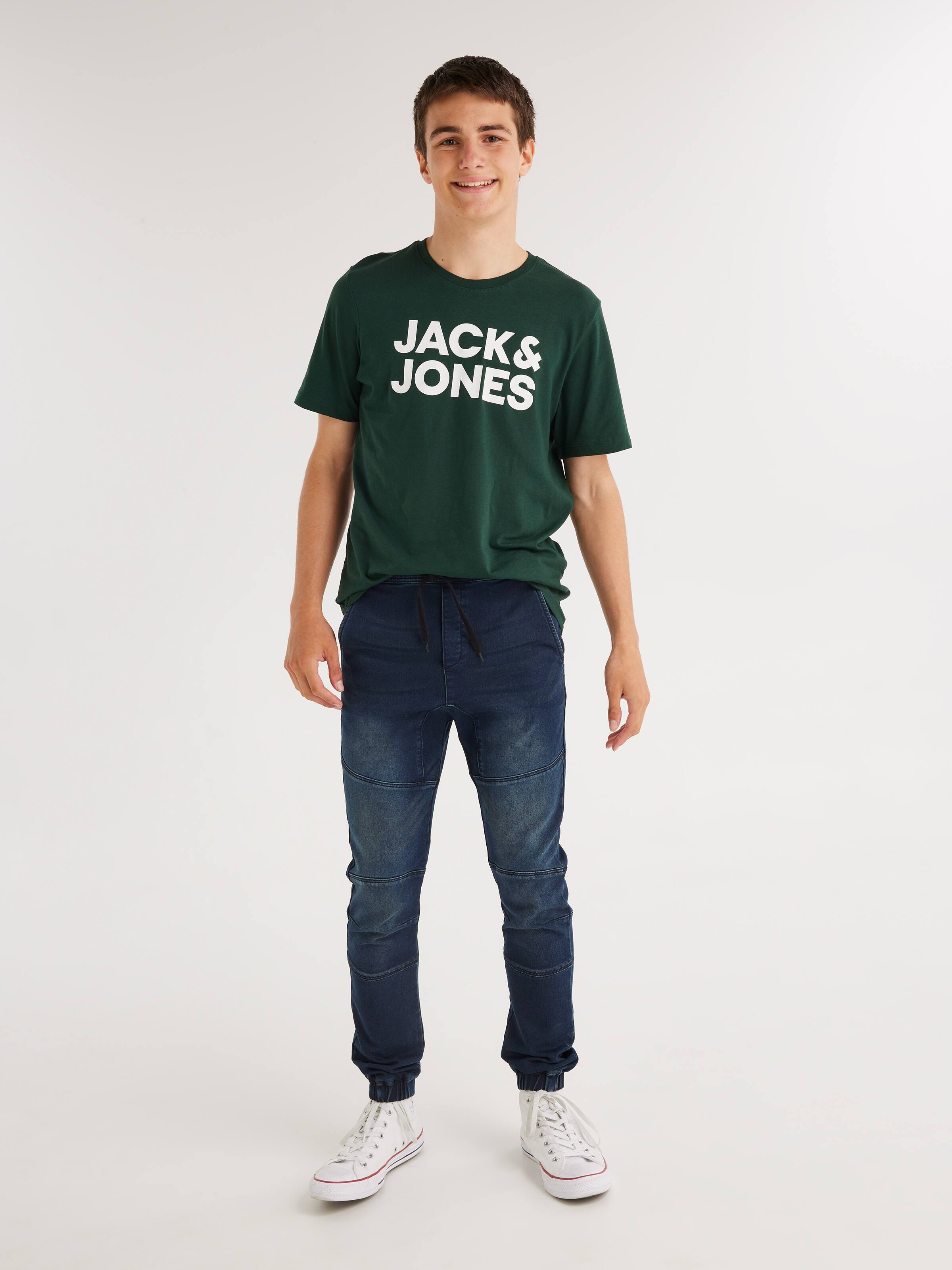 Boys Corp Logo Short Sleeve Tee