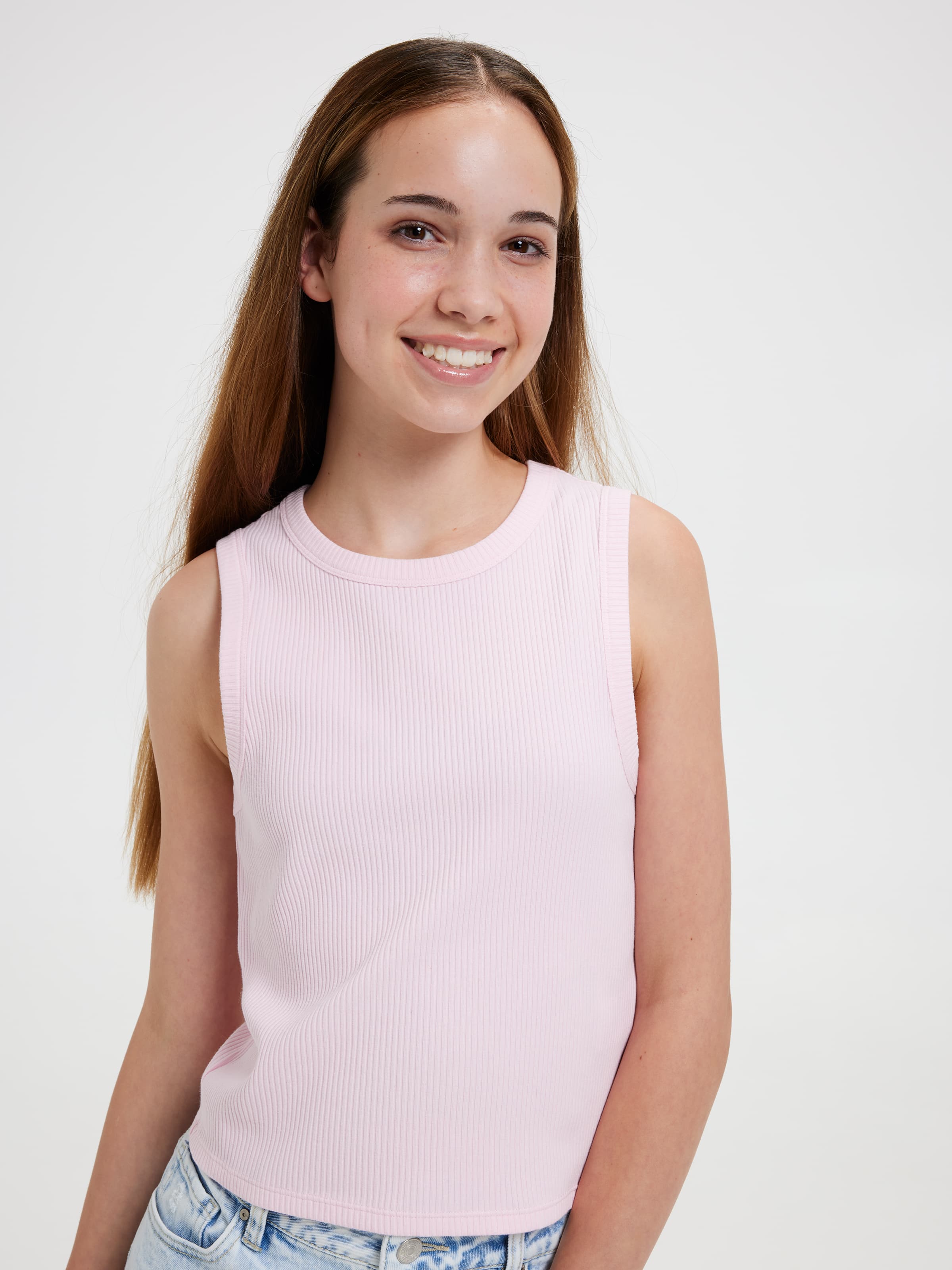 Girls Rebecca Rib Tank