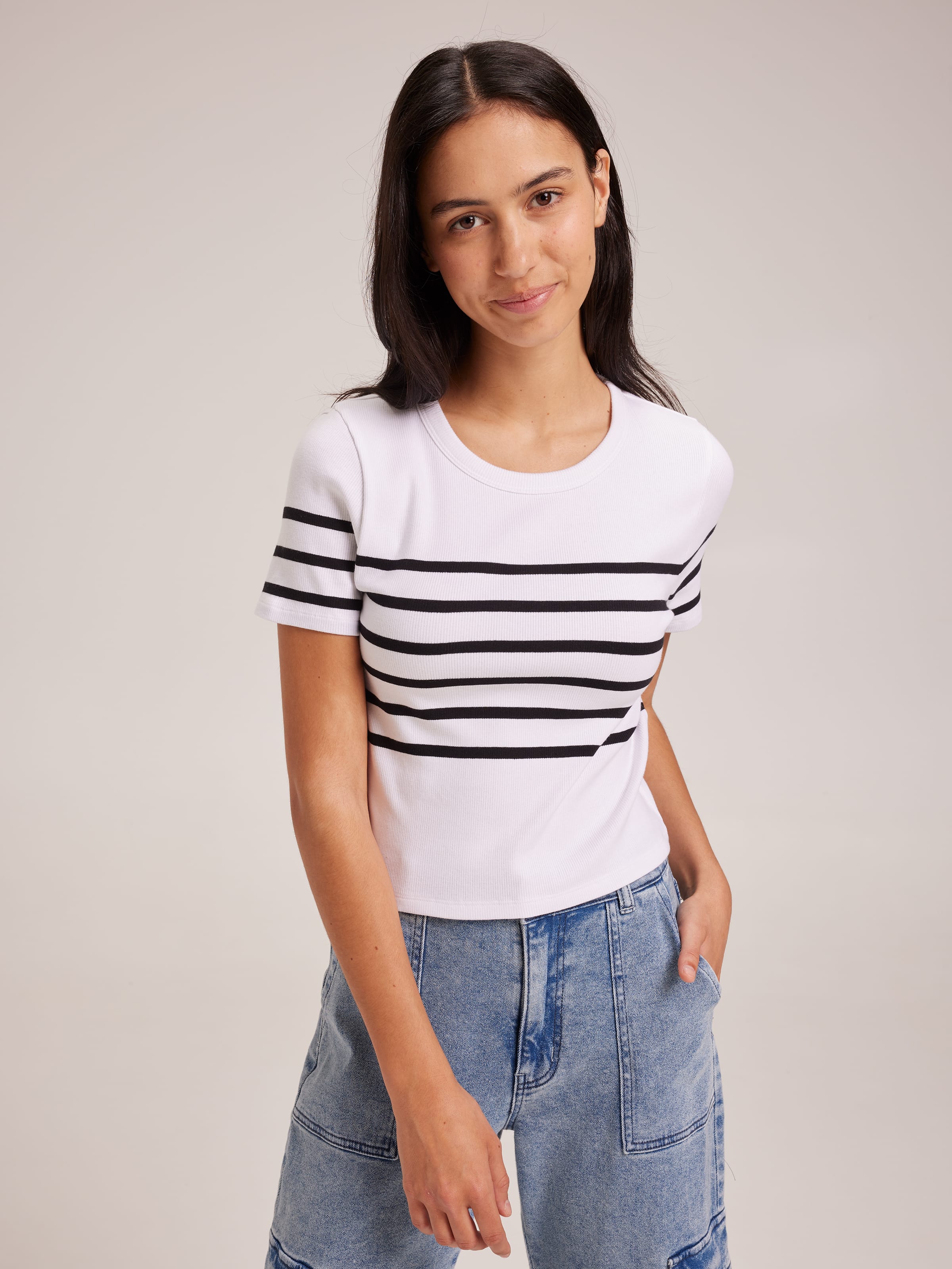 Girls Hannah Rib Tee