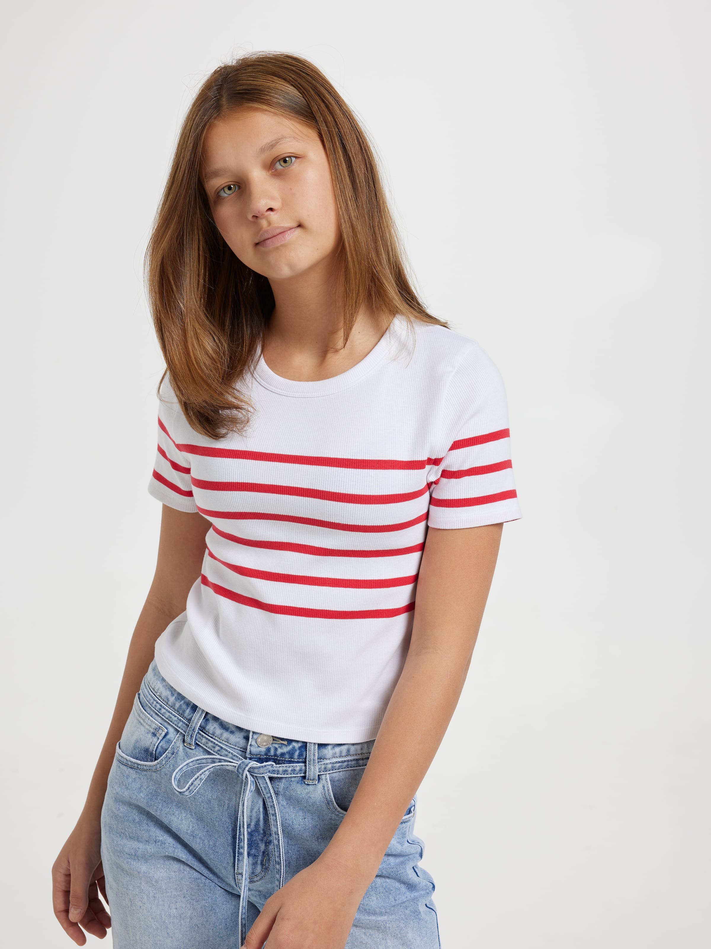 Girls Hannah Rib Tee