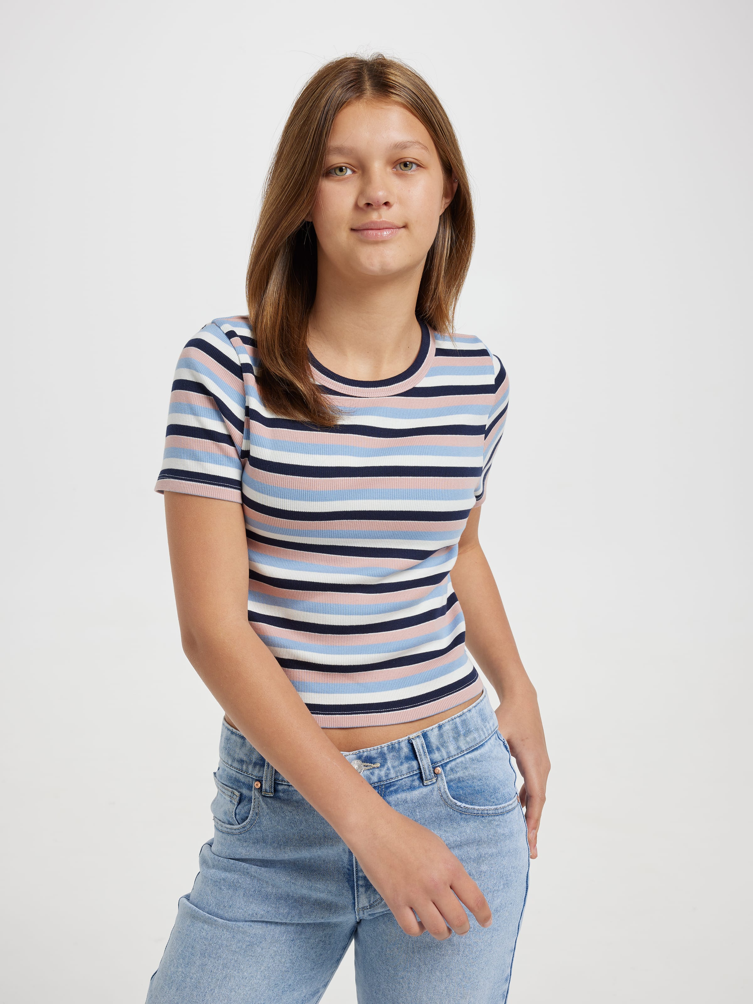 Girls Hannah Rib Tee