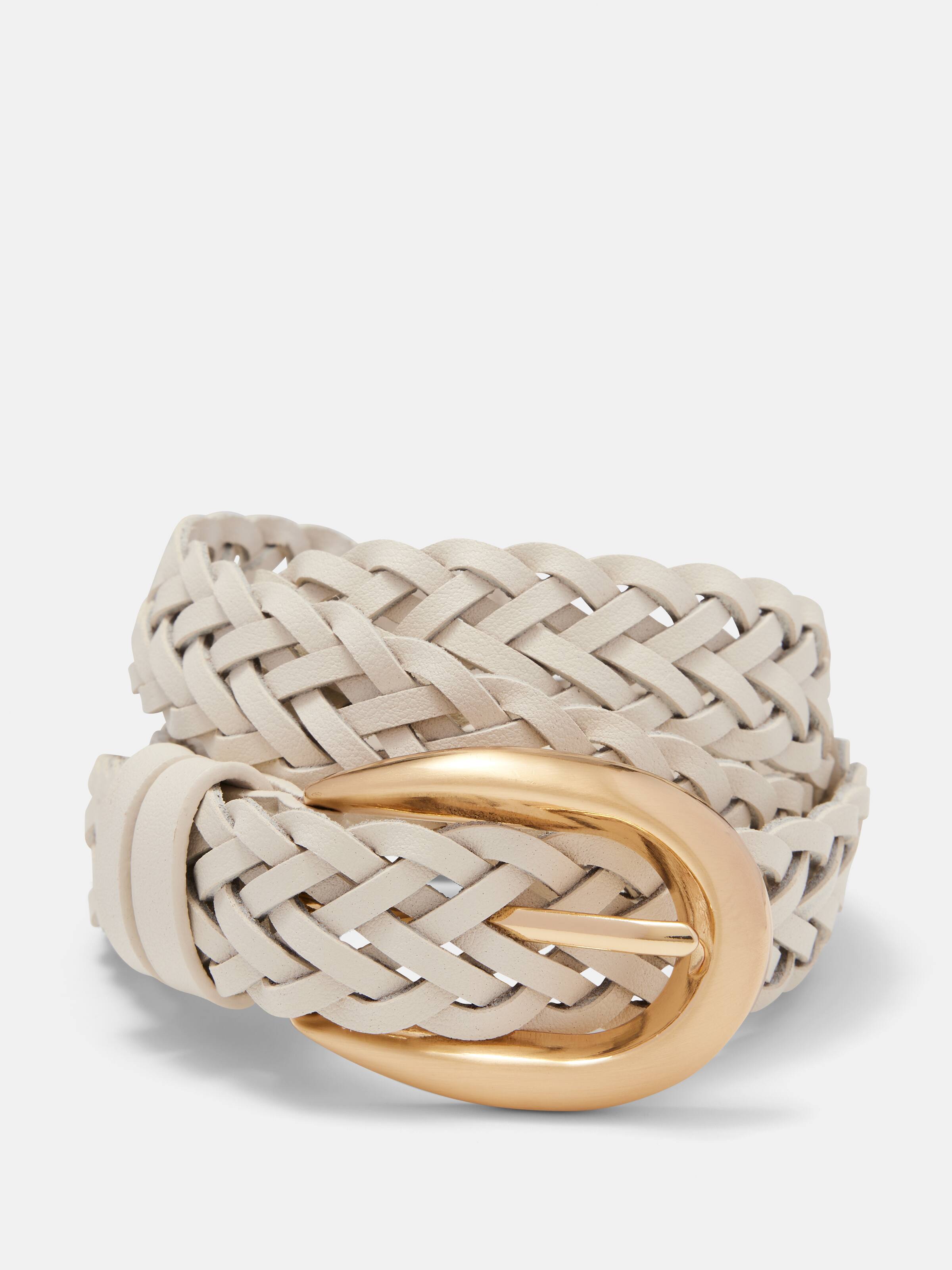 Vienna Braided Leather Belt