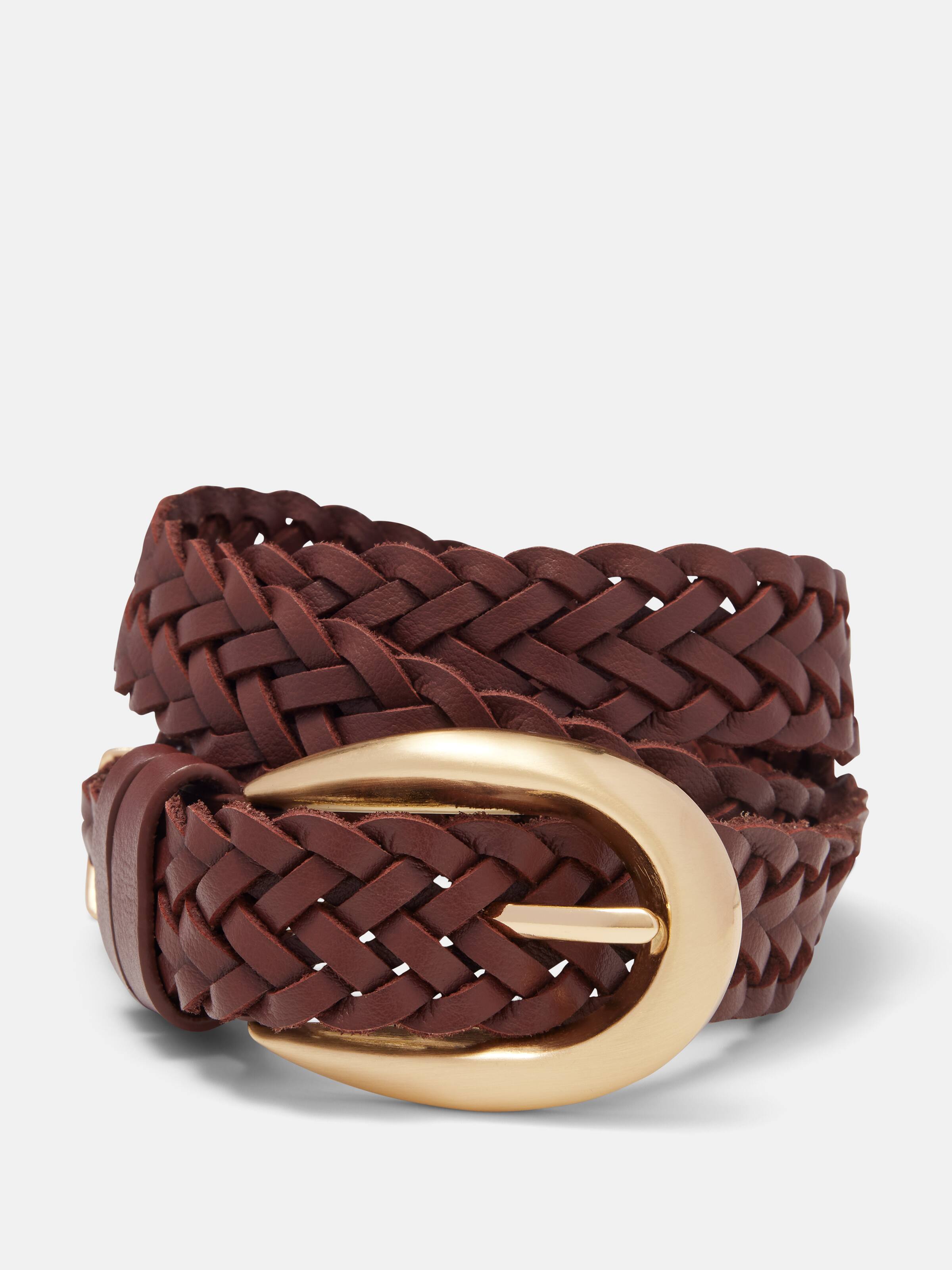 Vienna Braided Leather Belt