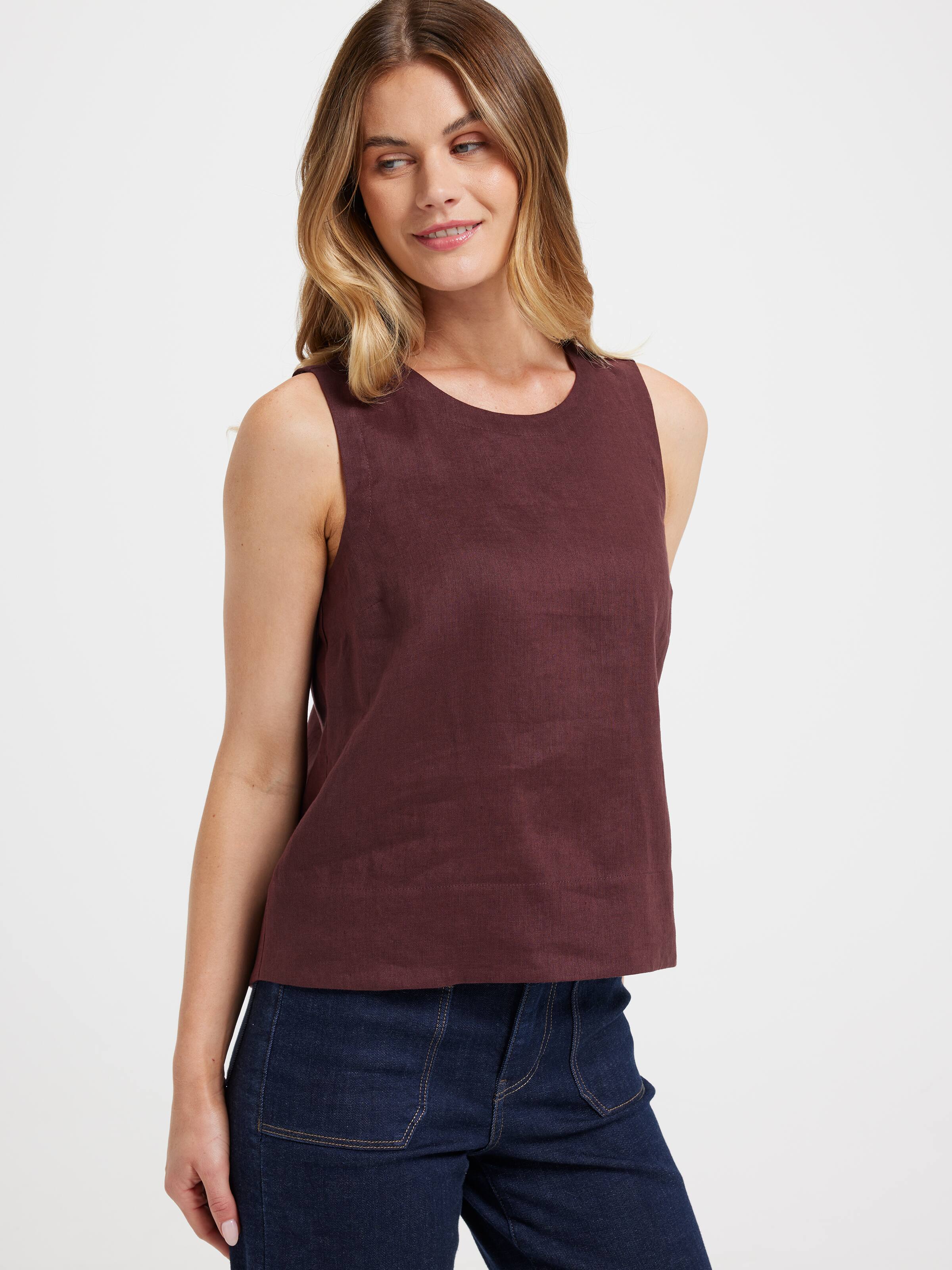 Rhi Pleat Back Tank