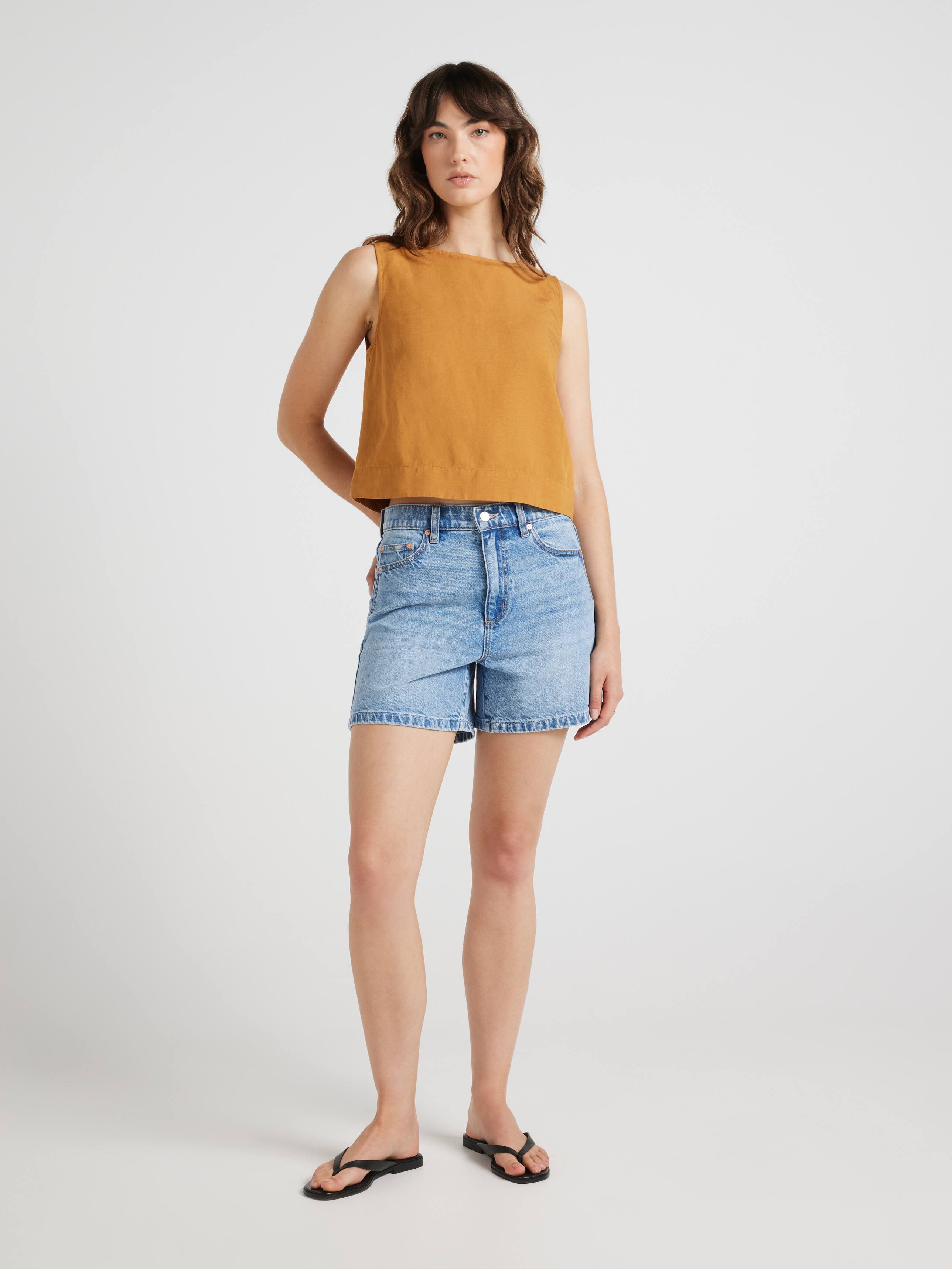 Shona Boat Neck Tank