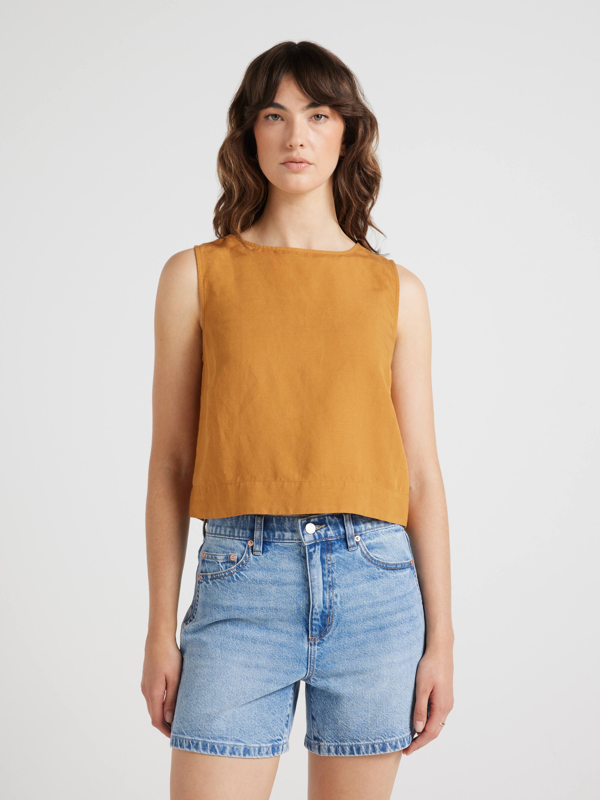 Shona Boat Neck Tank
