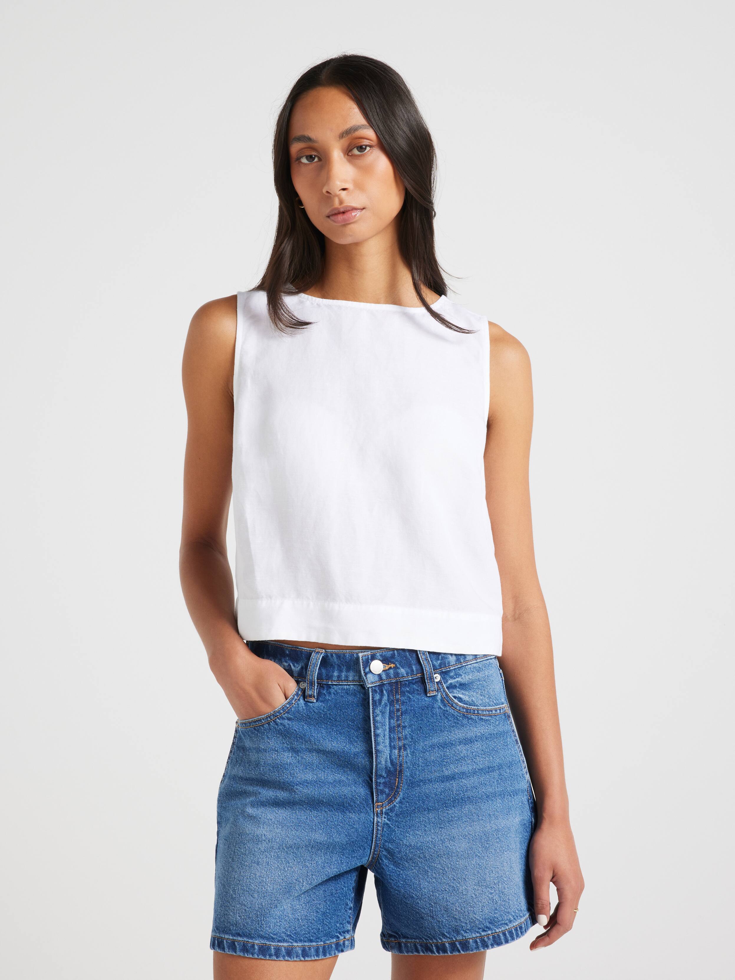 Shona Boat Neck Tank
