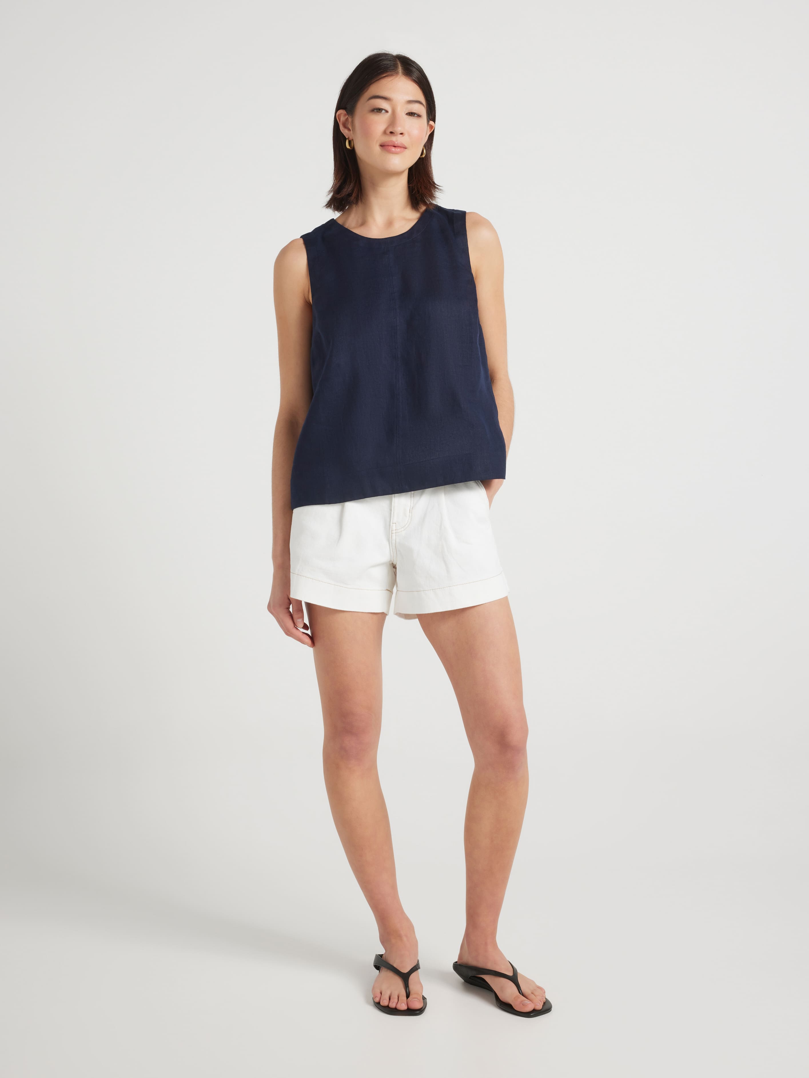 Candice Linen Tank