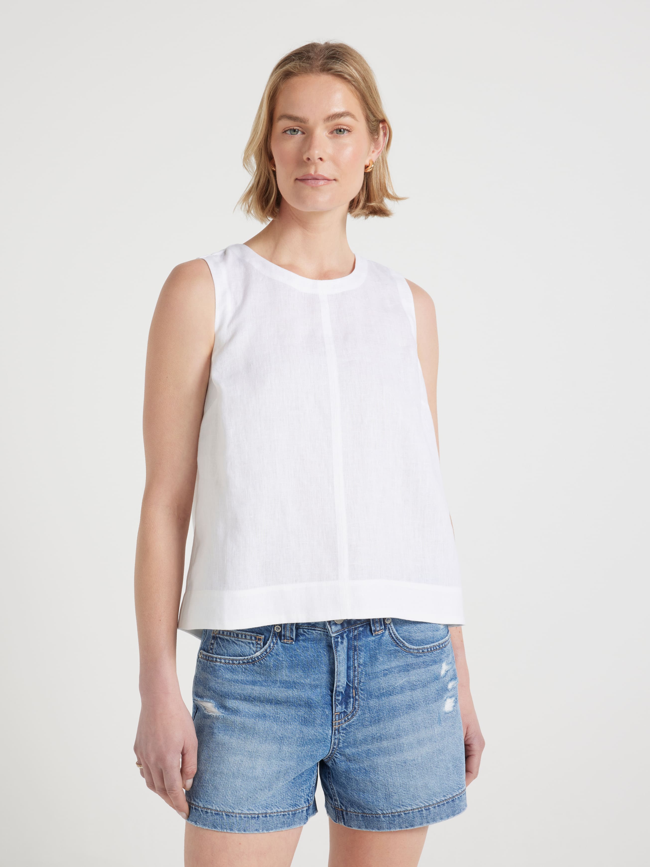 Candice Linen Tank