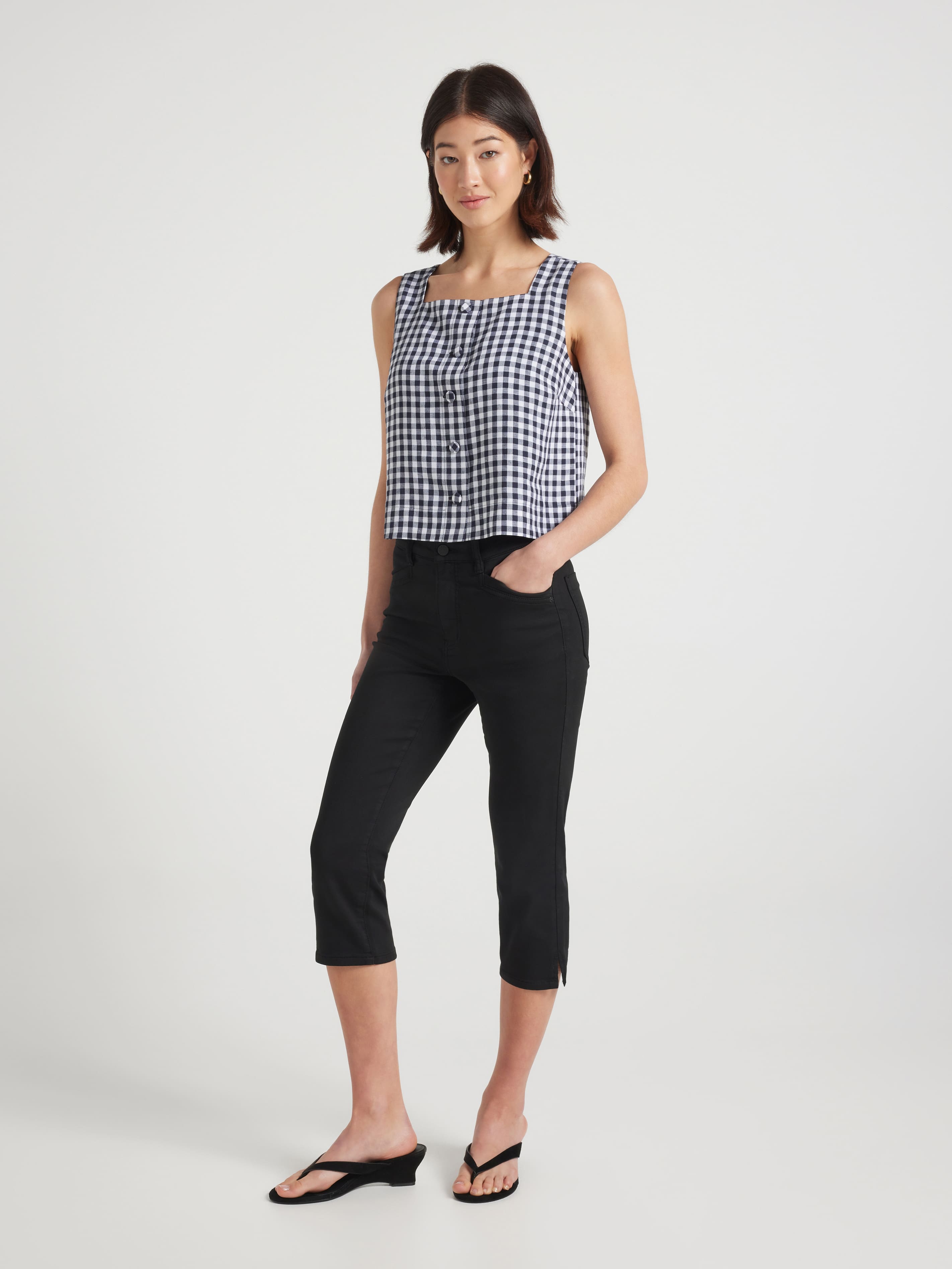 Jackie Button Tank