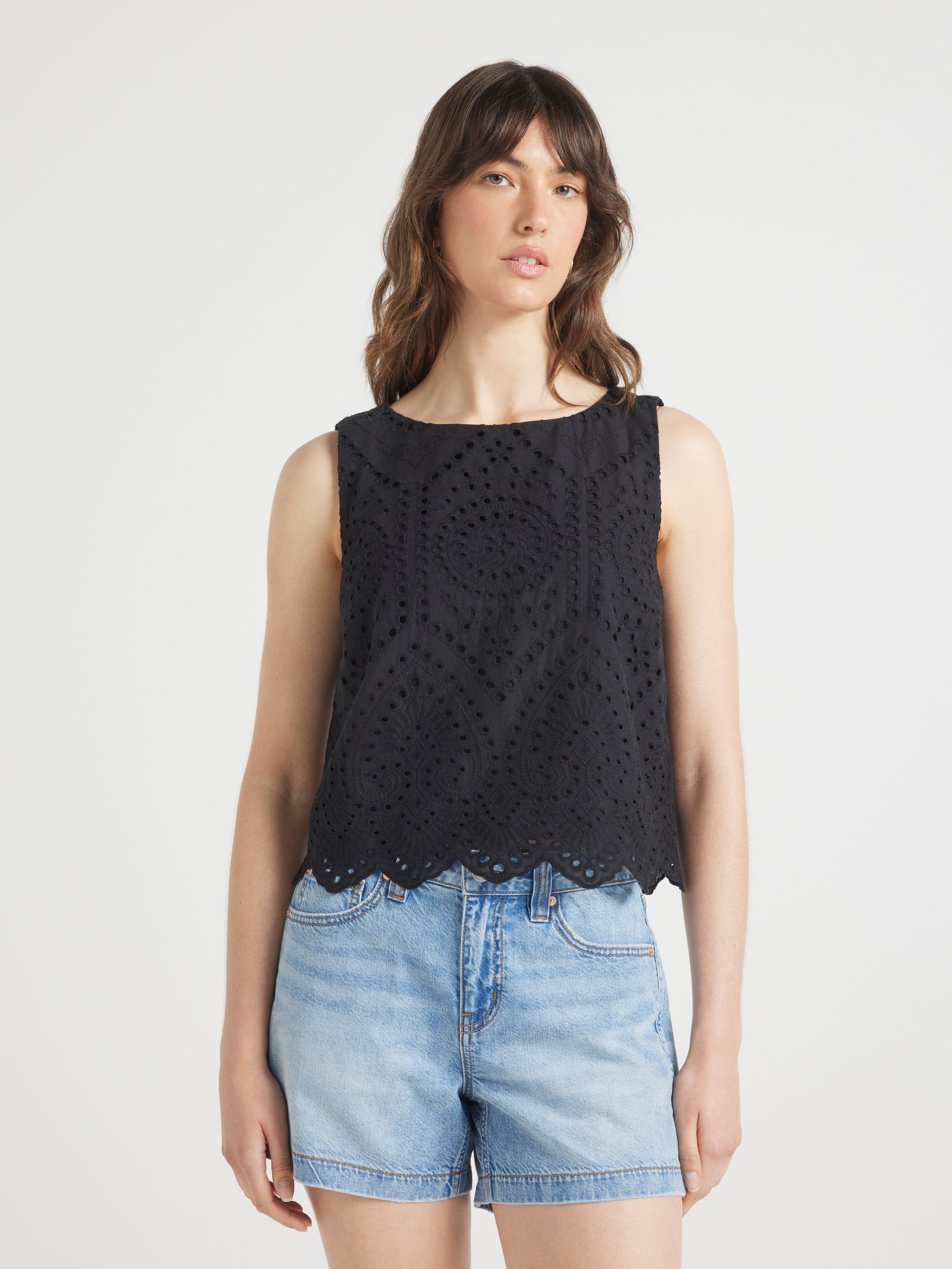 Bonnie Broderie Tank