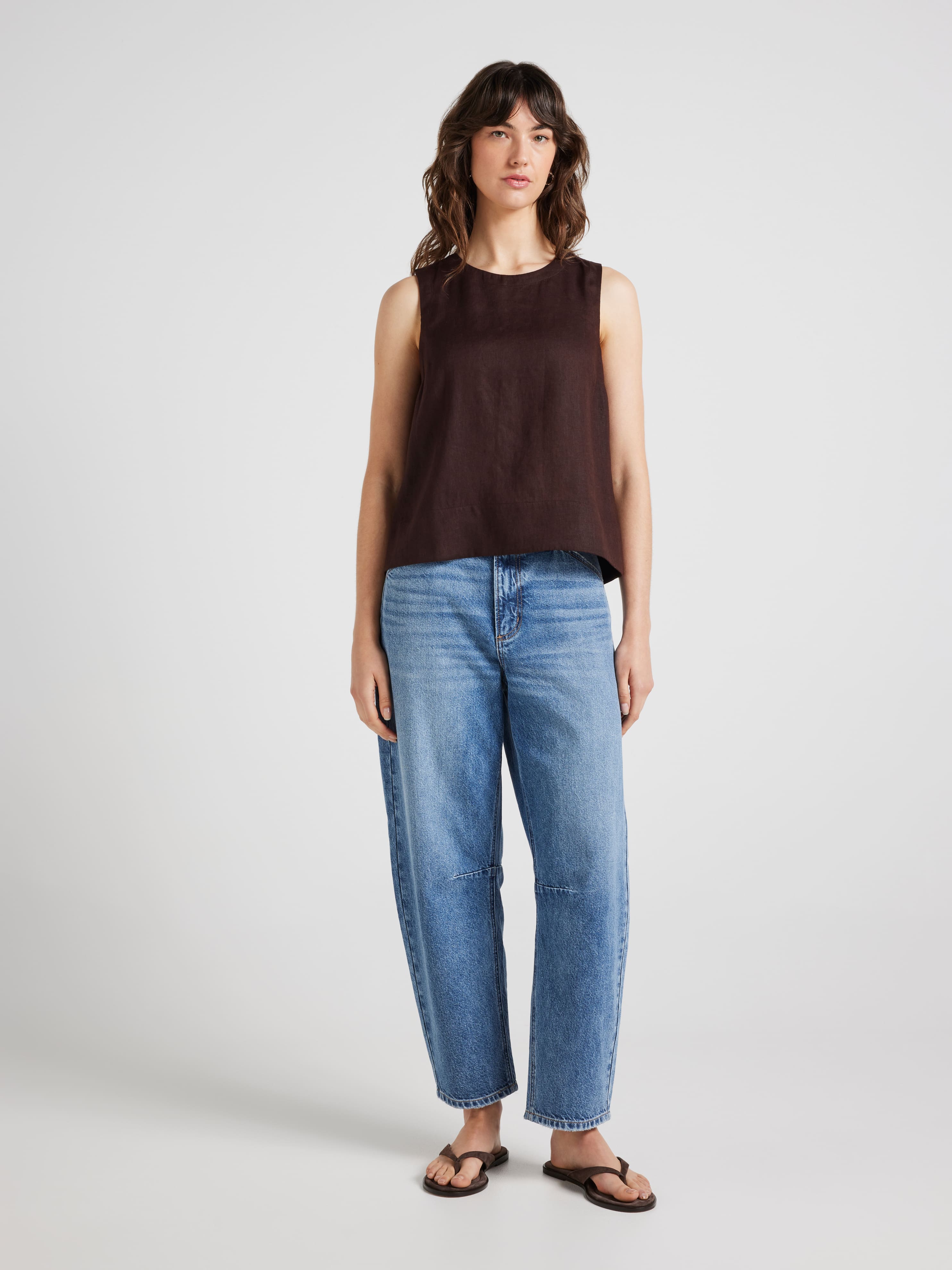 Rhi Pleat Back Tank