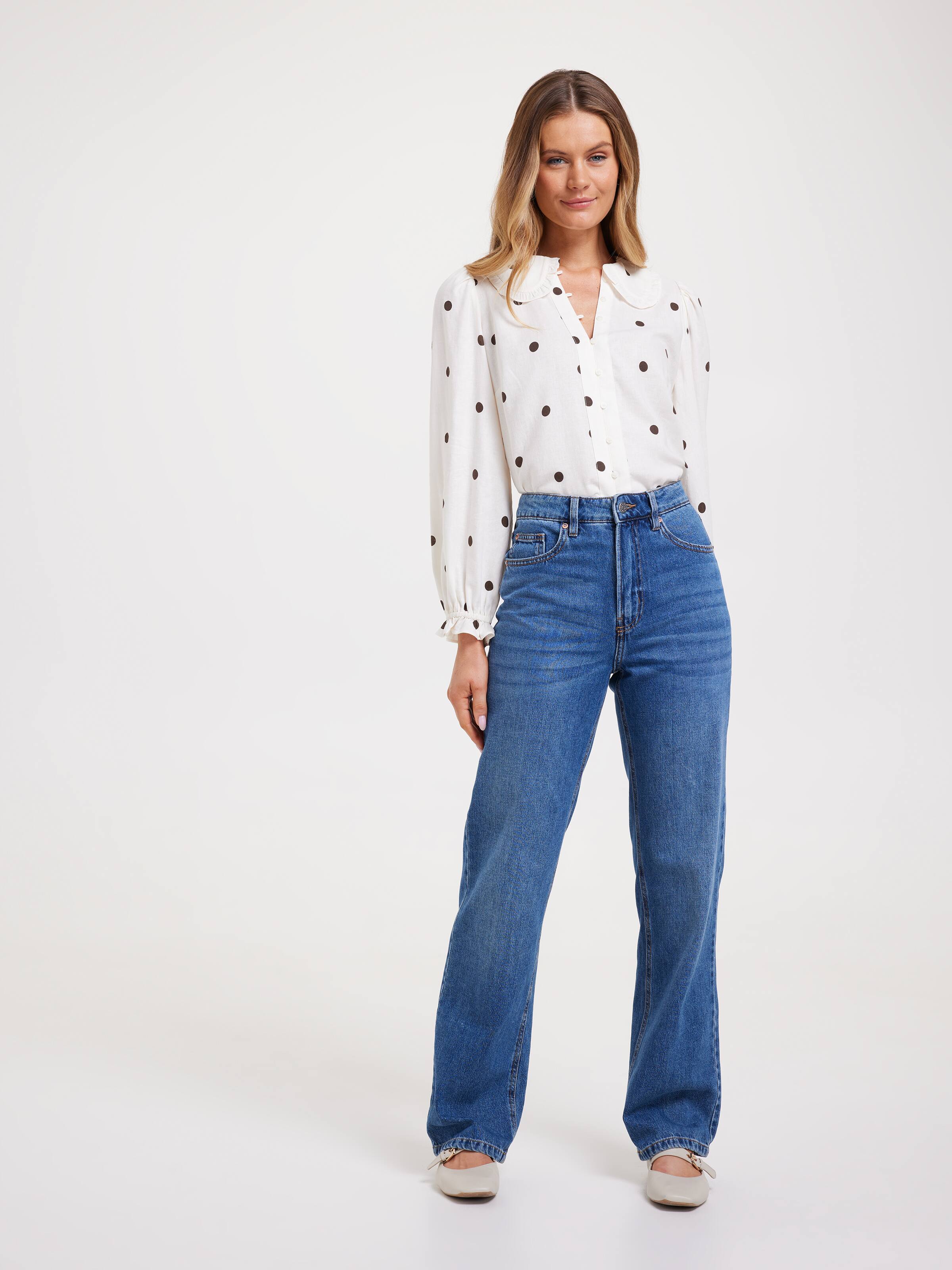 Dorothy Ruffle Collar Blouse