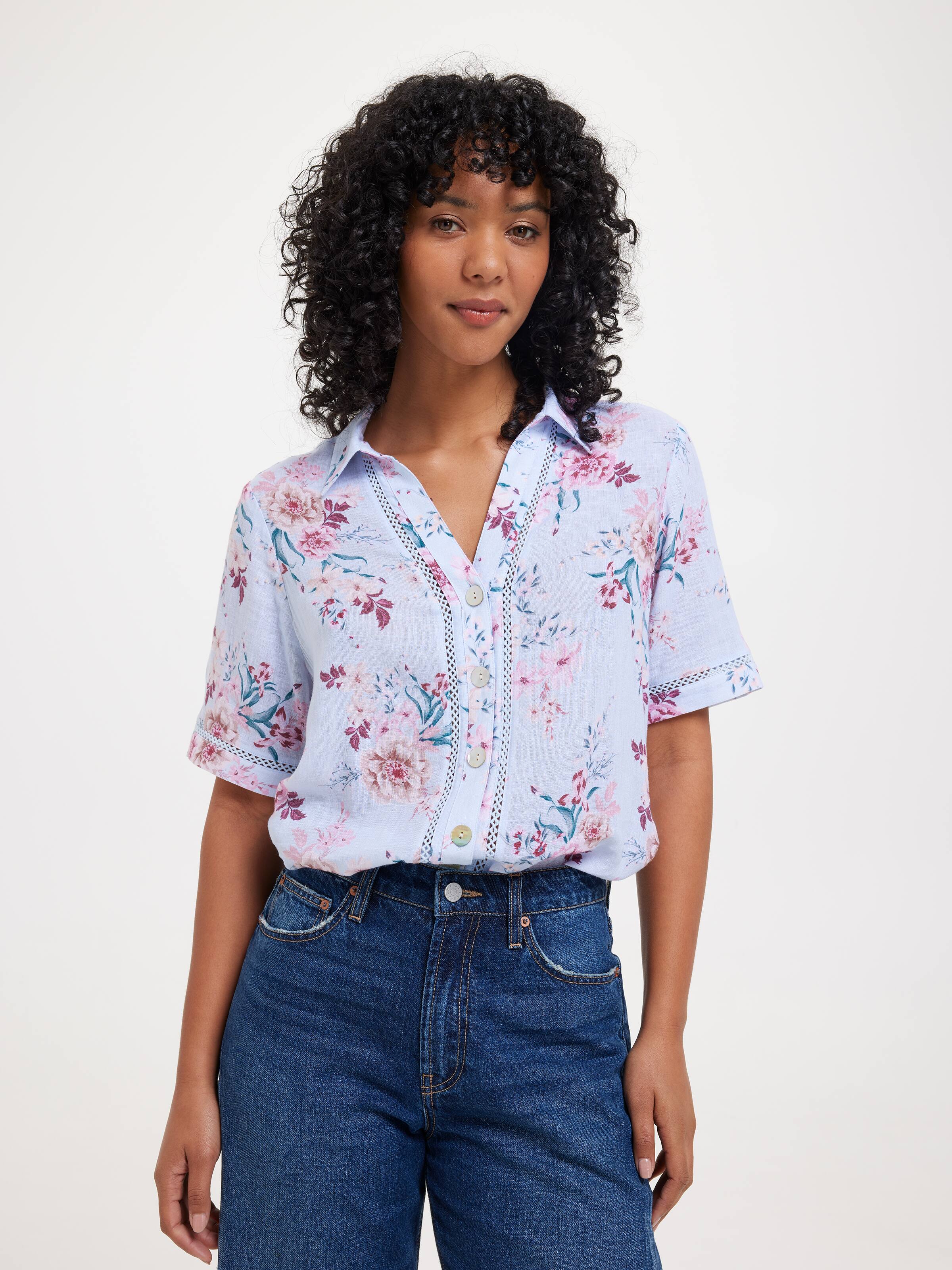 Nova Lace Insert Shirt