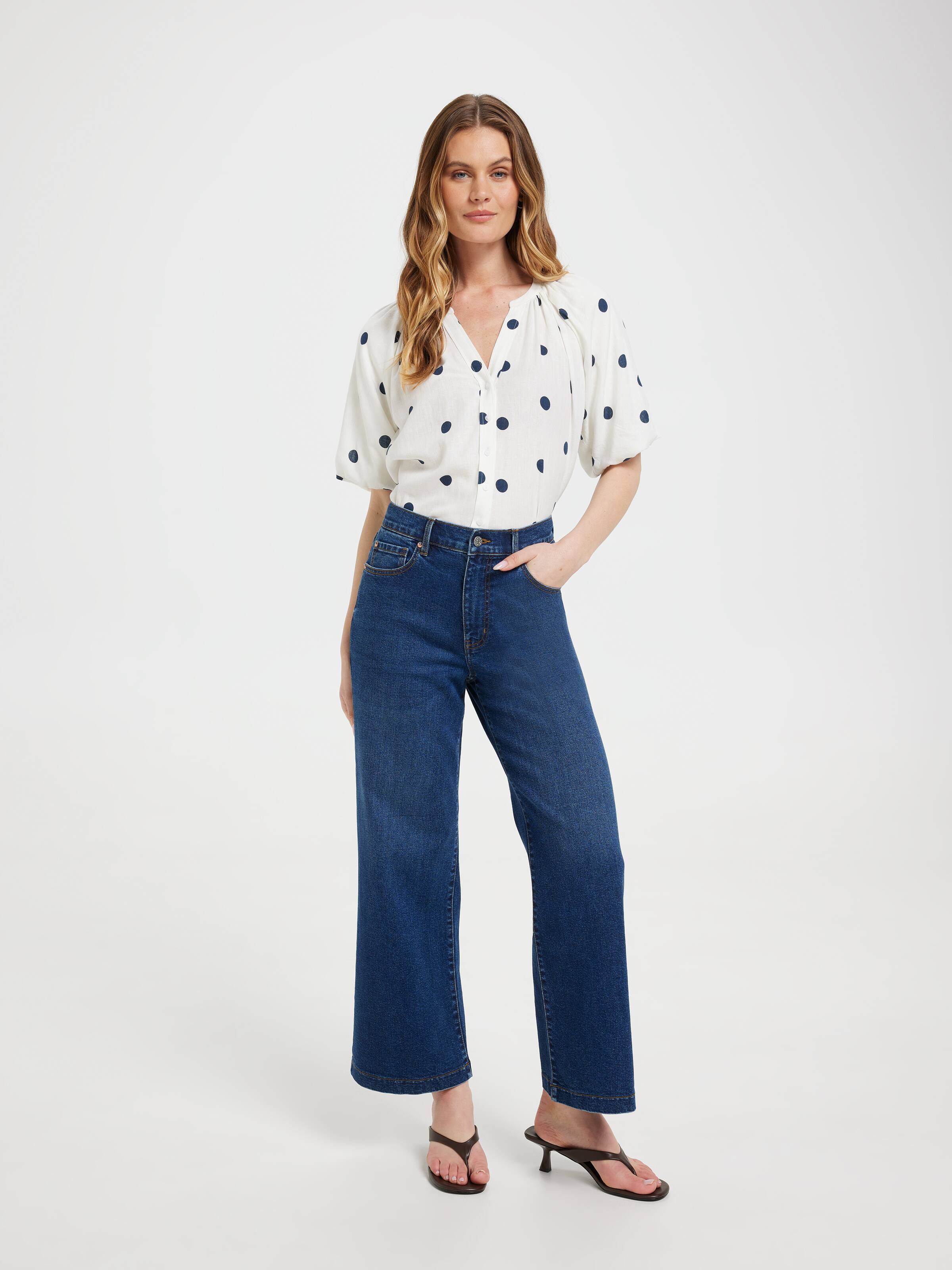 Aliyah Bubble Sleeve Shirt