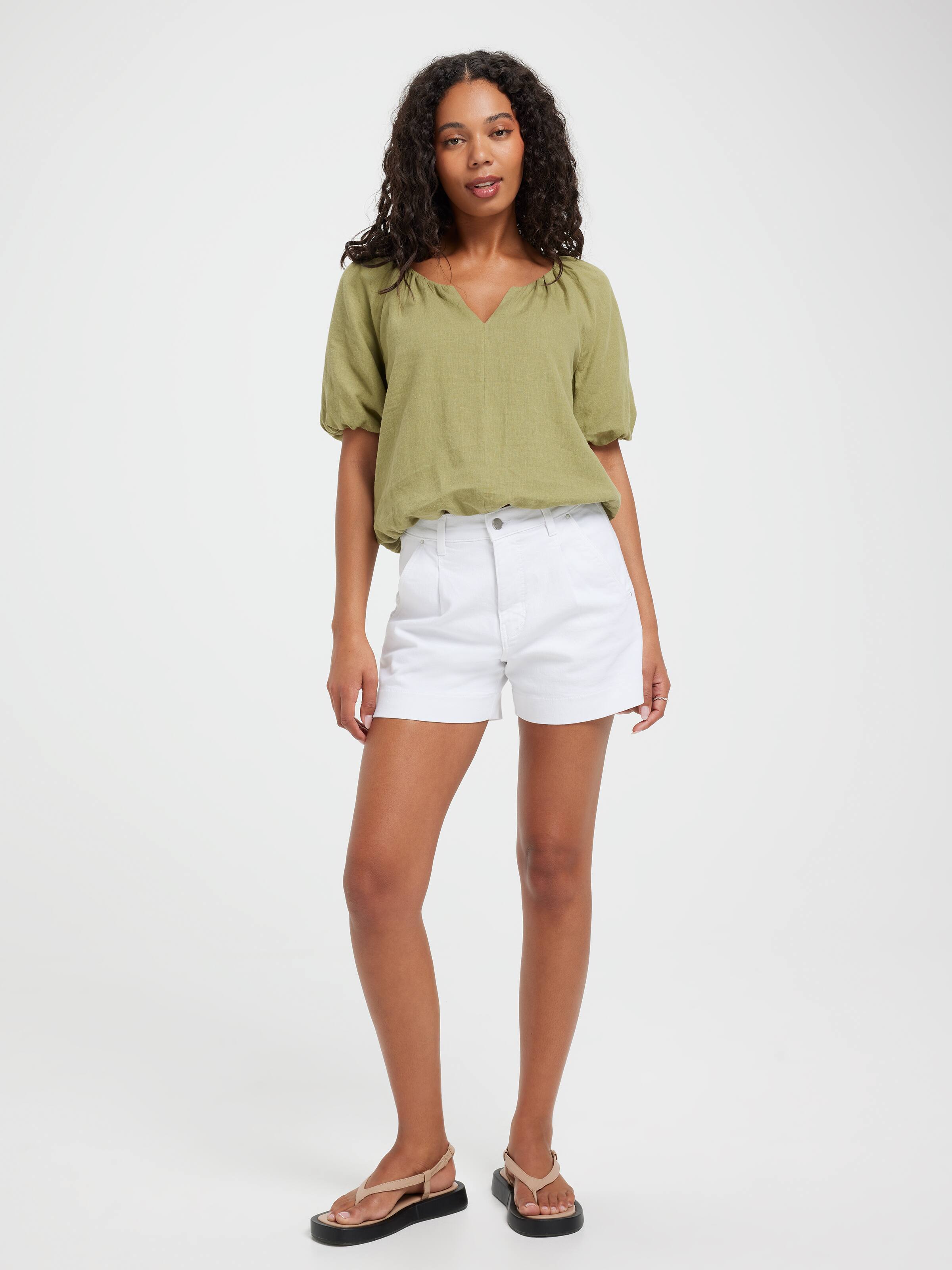 Bruna Bubble Hem Top