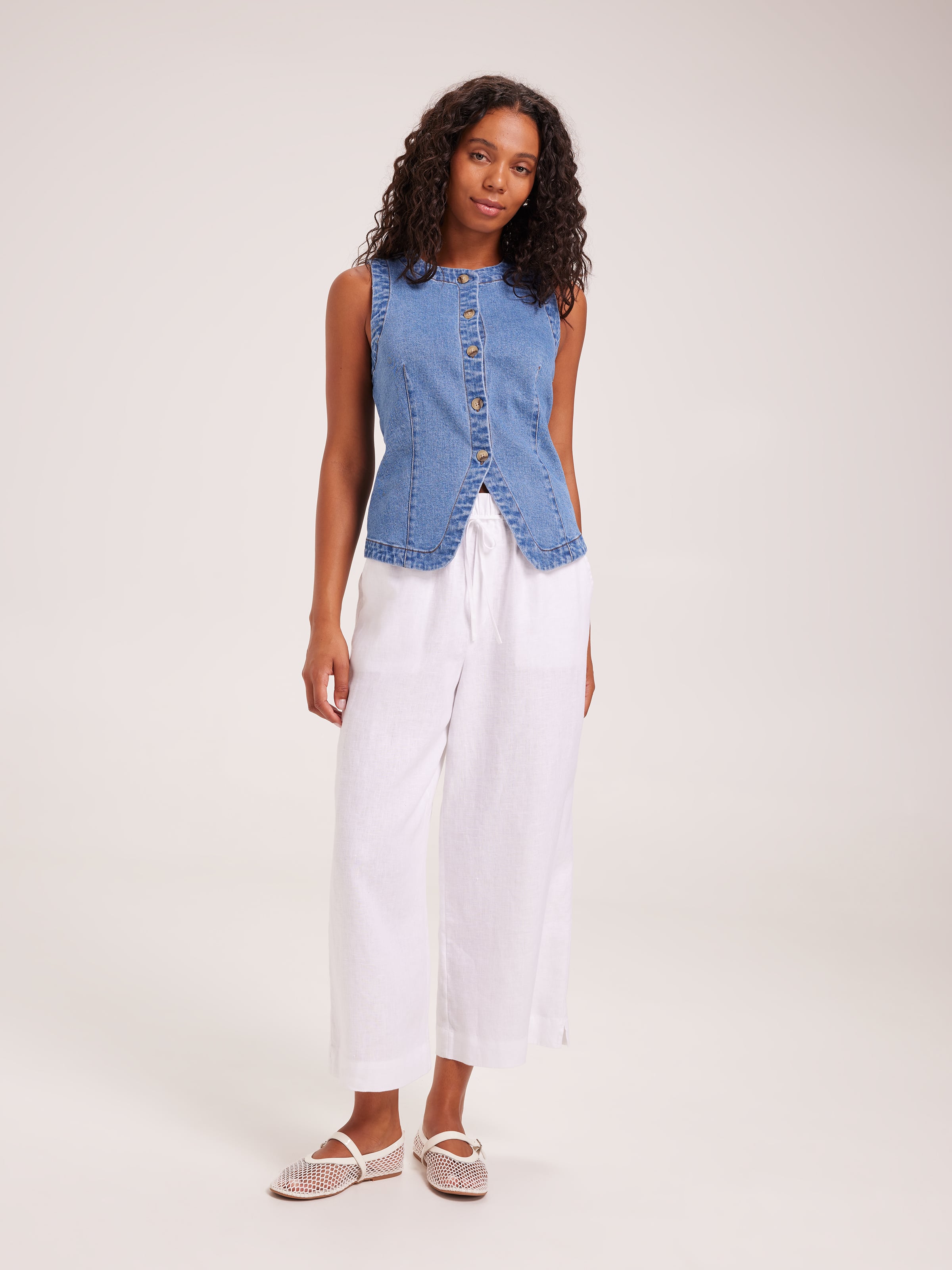 Elle Highneck Vest