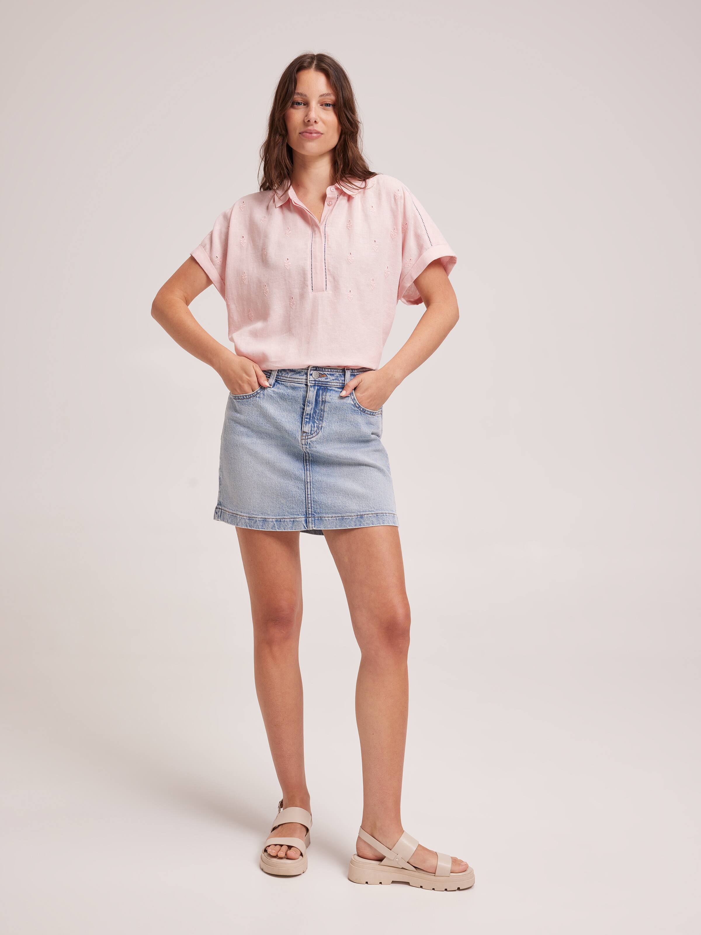 Julia Embroidered Shirt