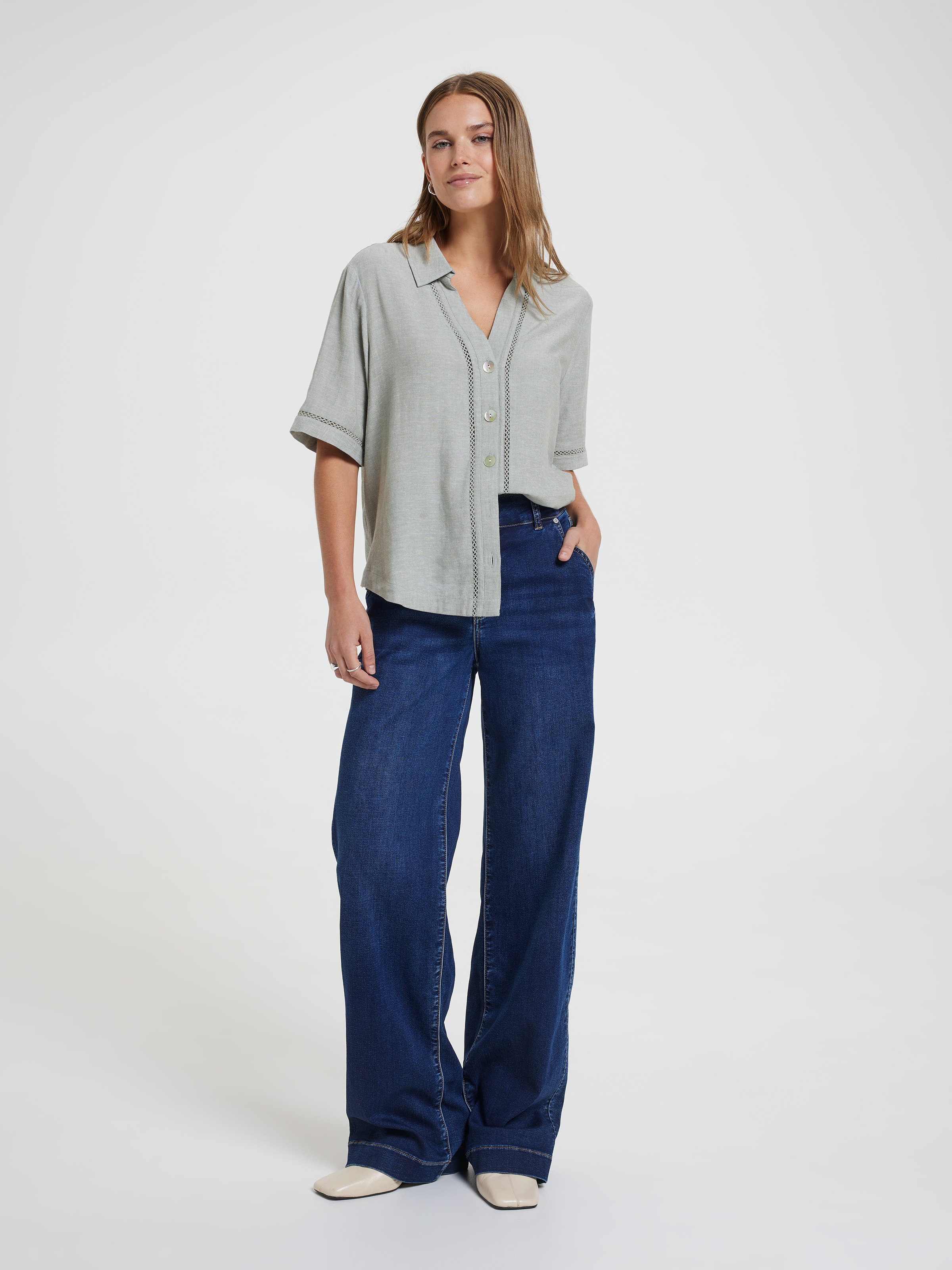 Nova Lace Insert Shirt