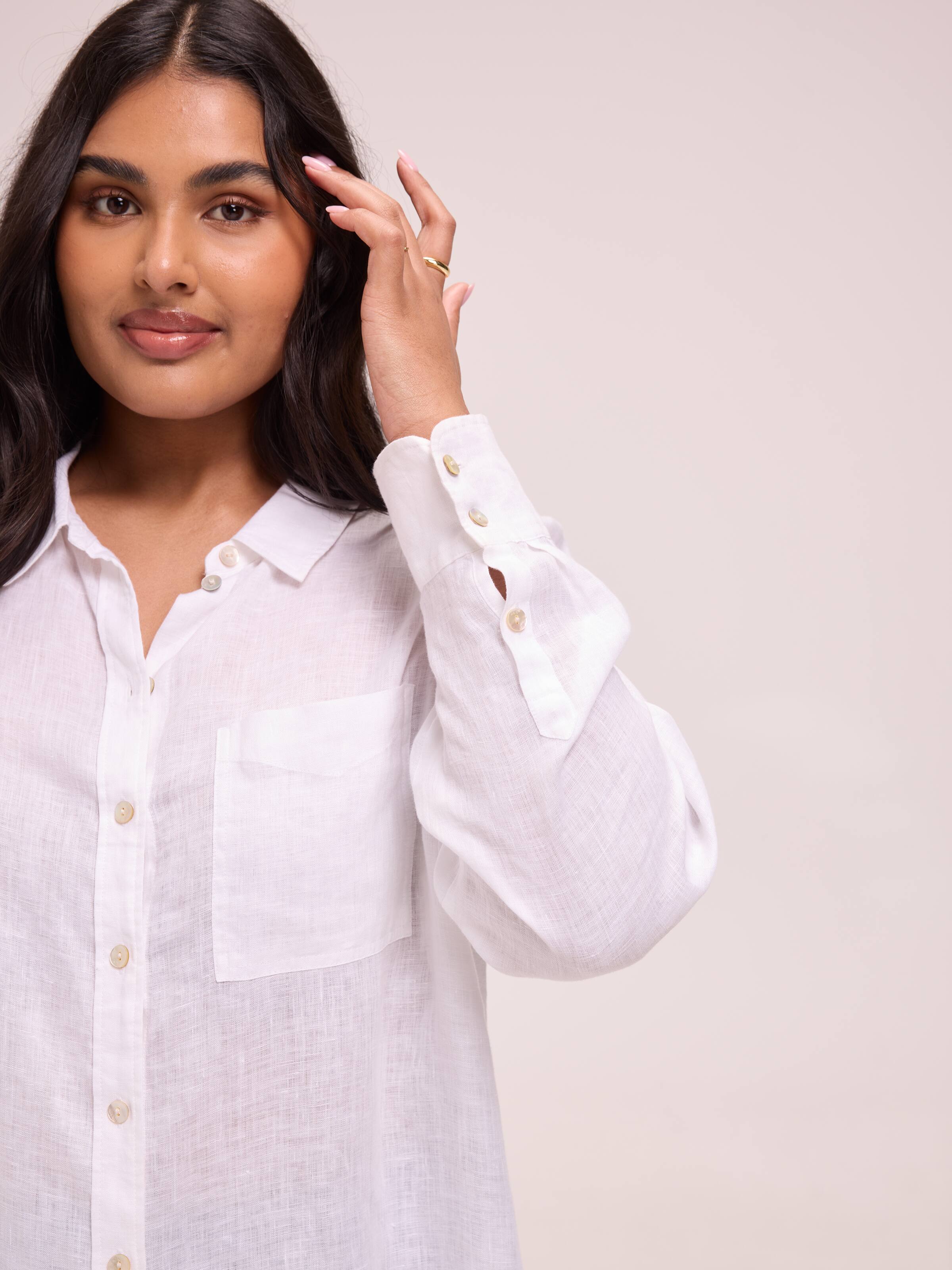 Curve Mila Linen Shirt