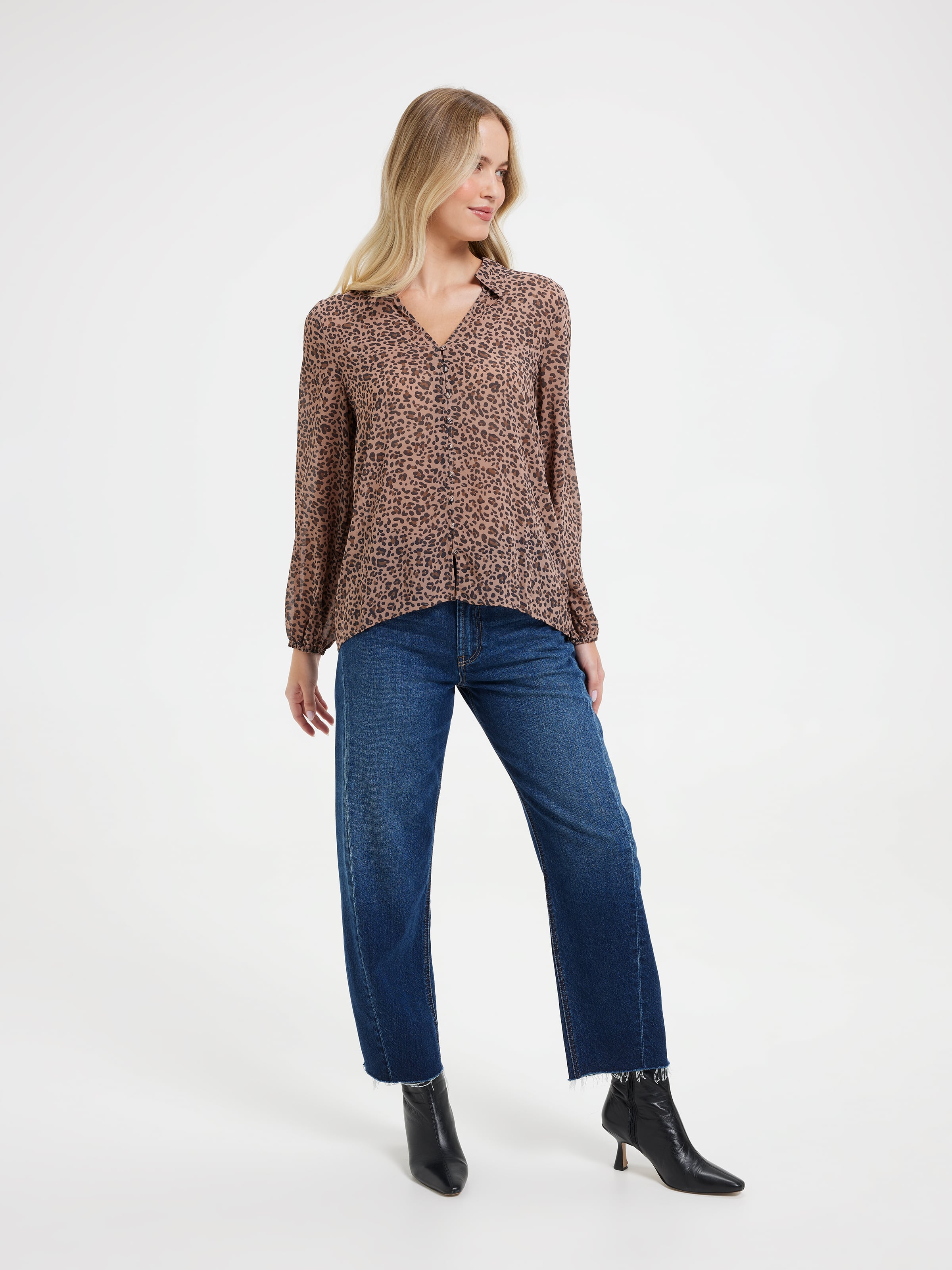 Ada Button Through Blouse