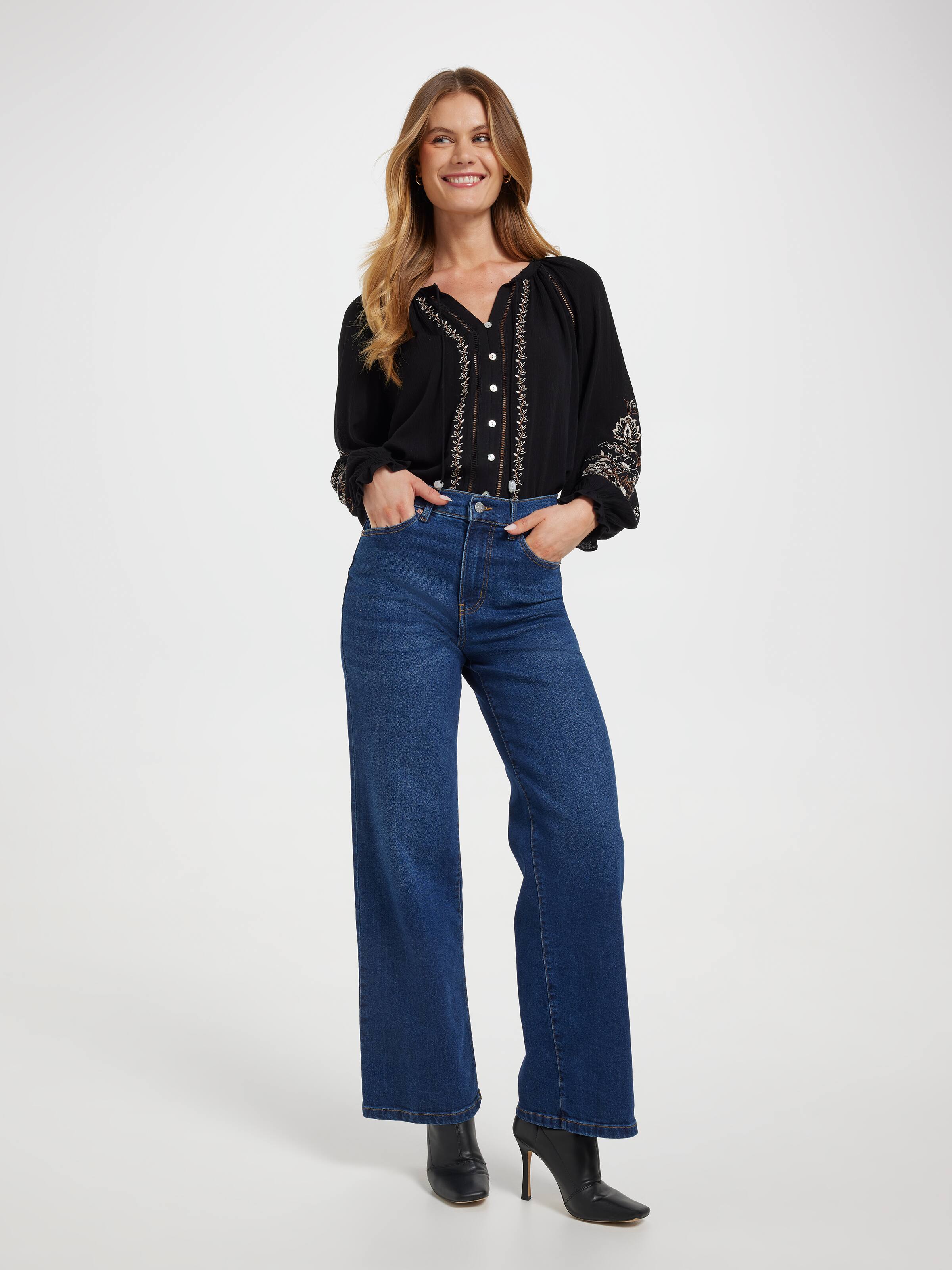 Kingsley Embroidered Blouse
