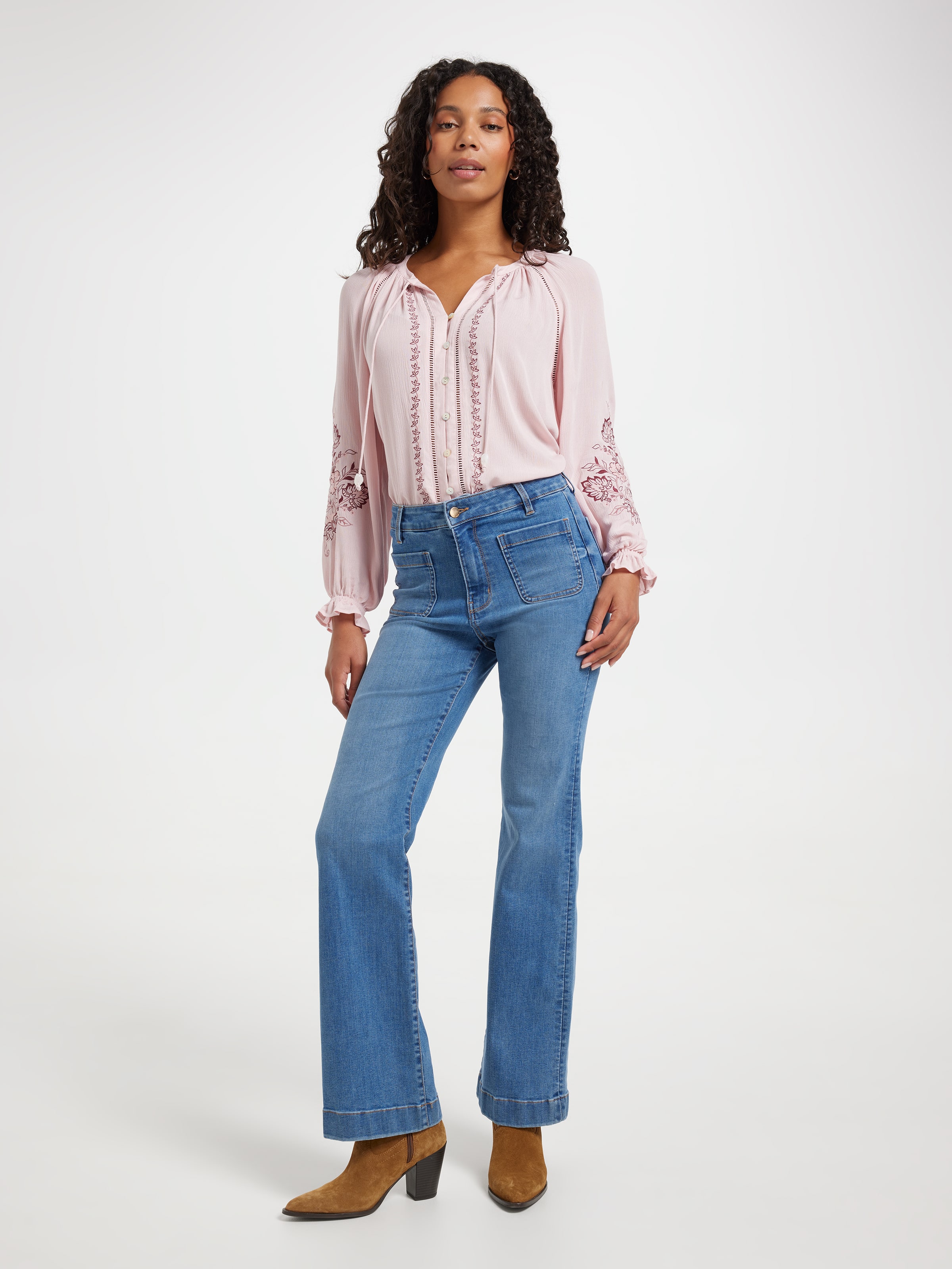 Kingsley Embroidered Blouse
