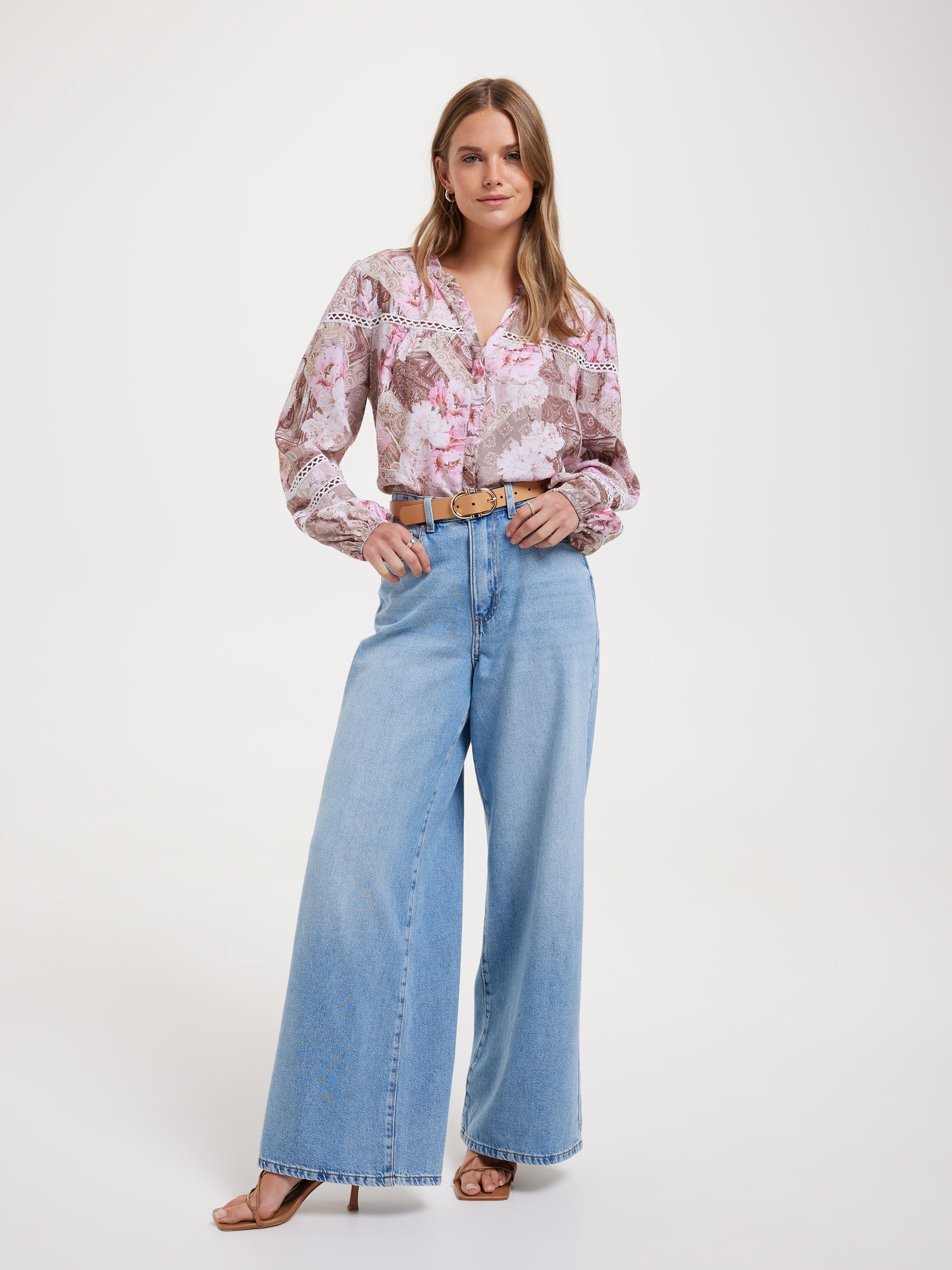 Bettina Pintuck Blouse