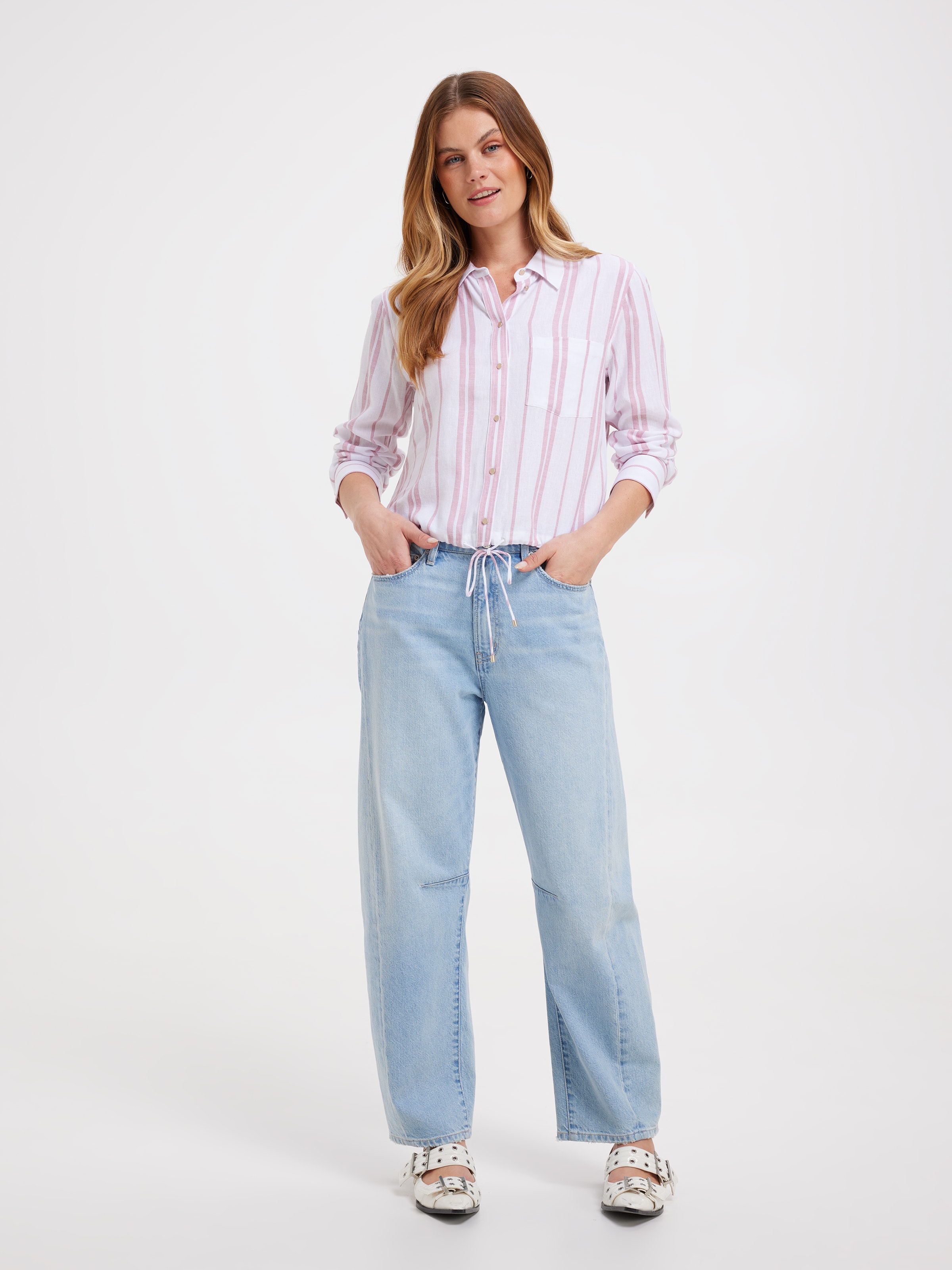 Valerie Drawcord Shirt