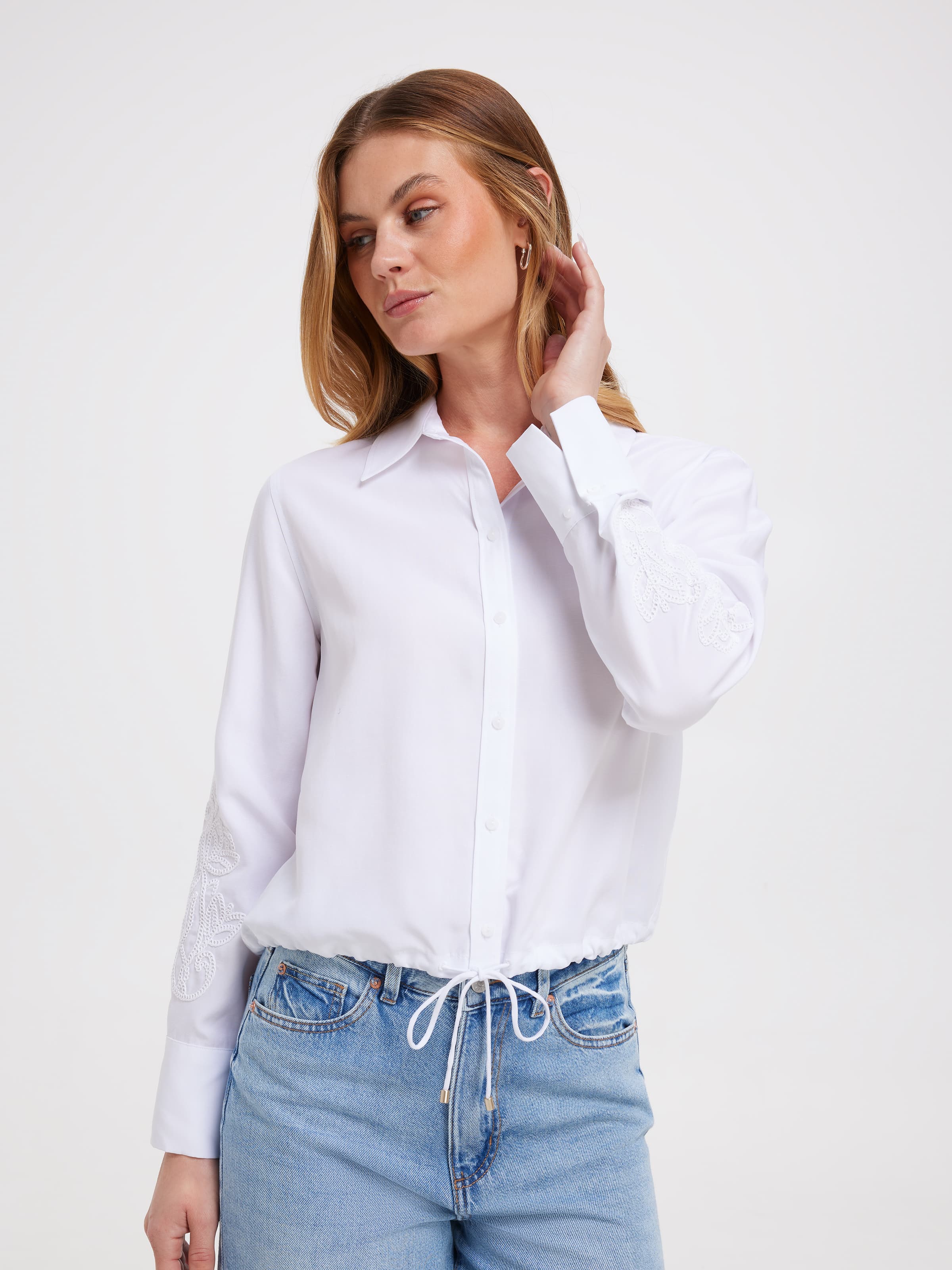 Valerie Drawcord Shirt