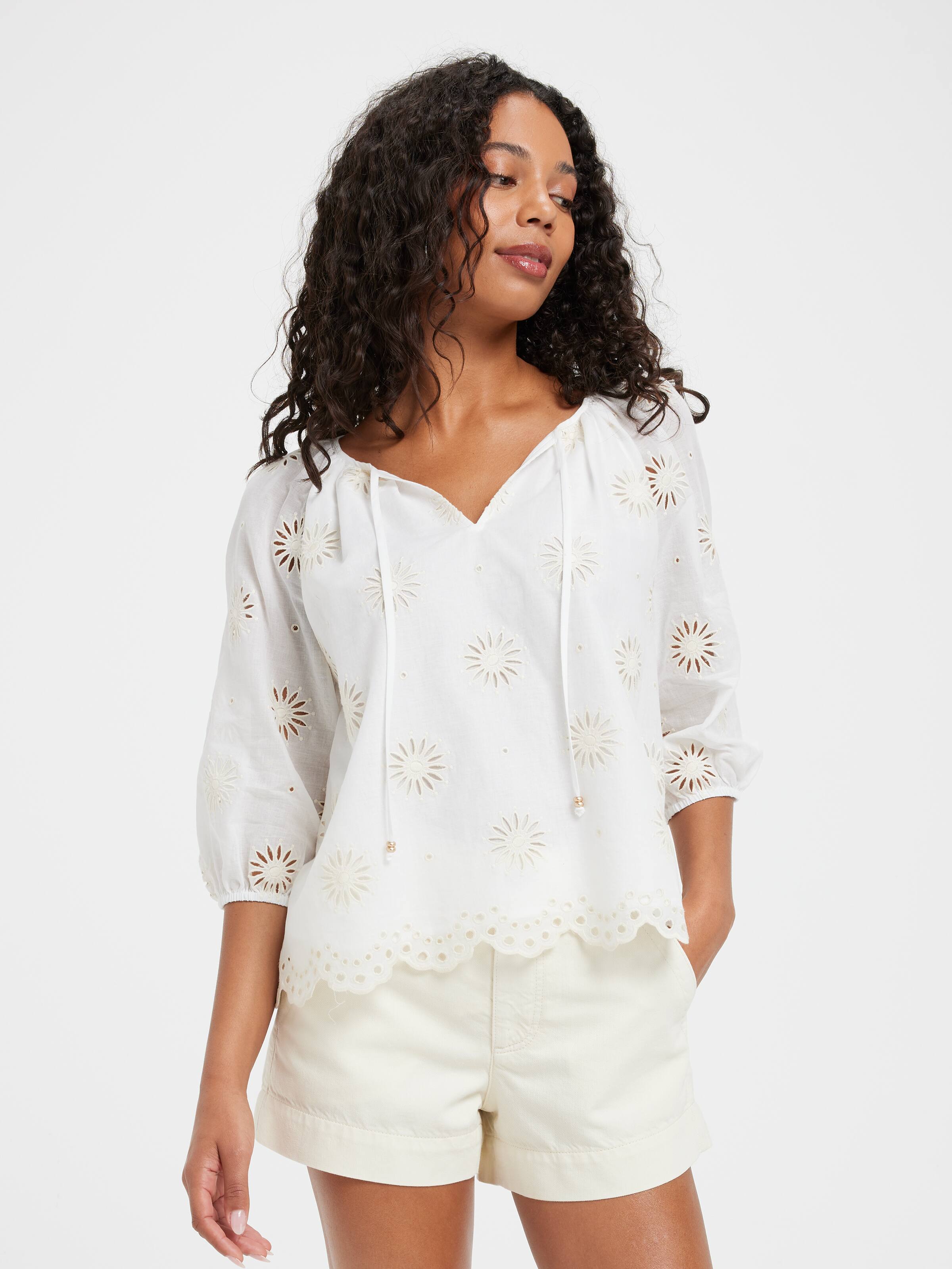 Romy 3/4 Sleeve Volume Blouse