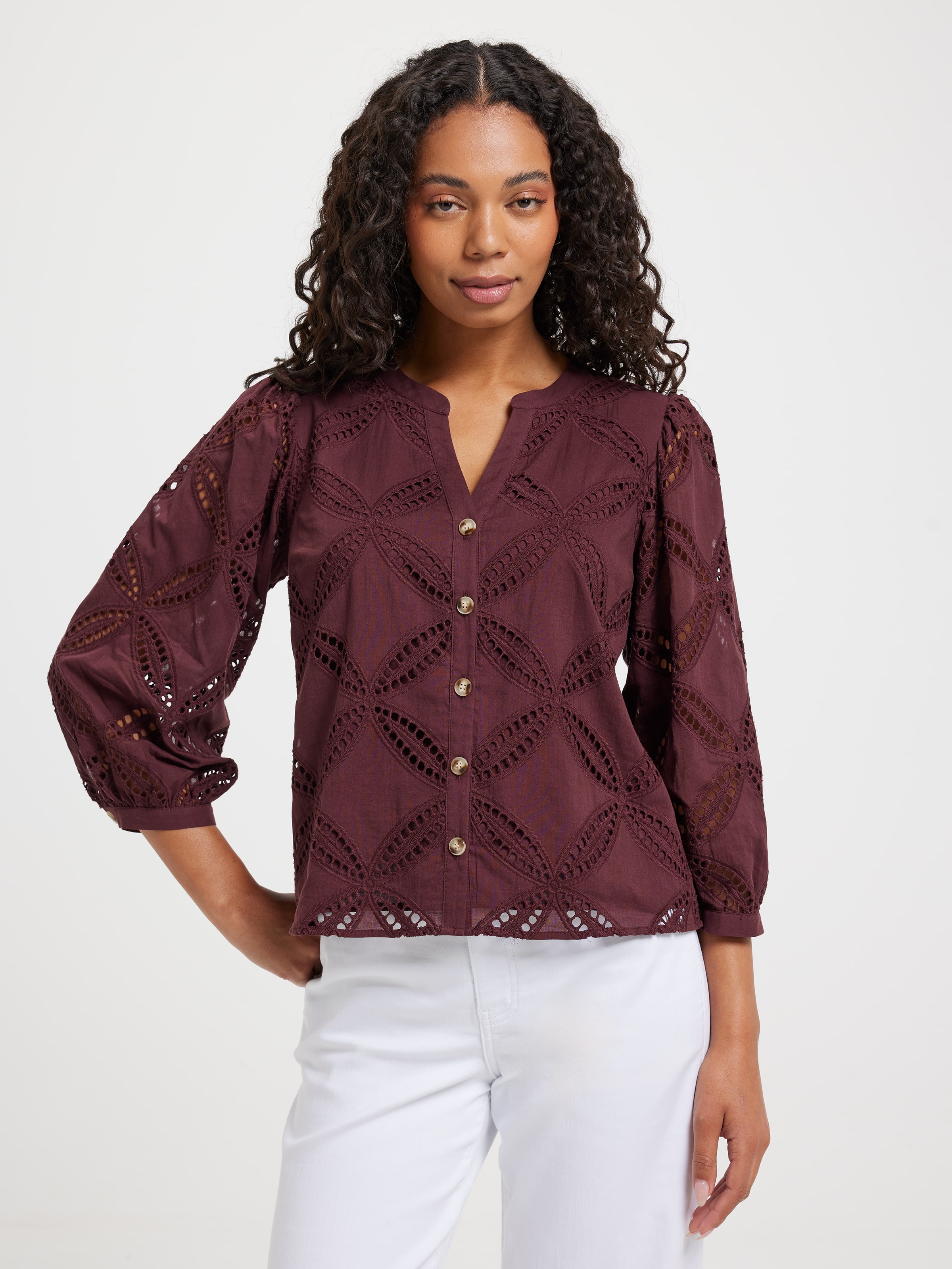 Charlotte Lace Blouse