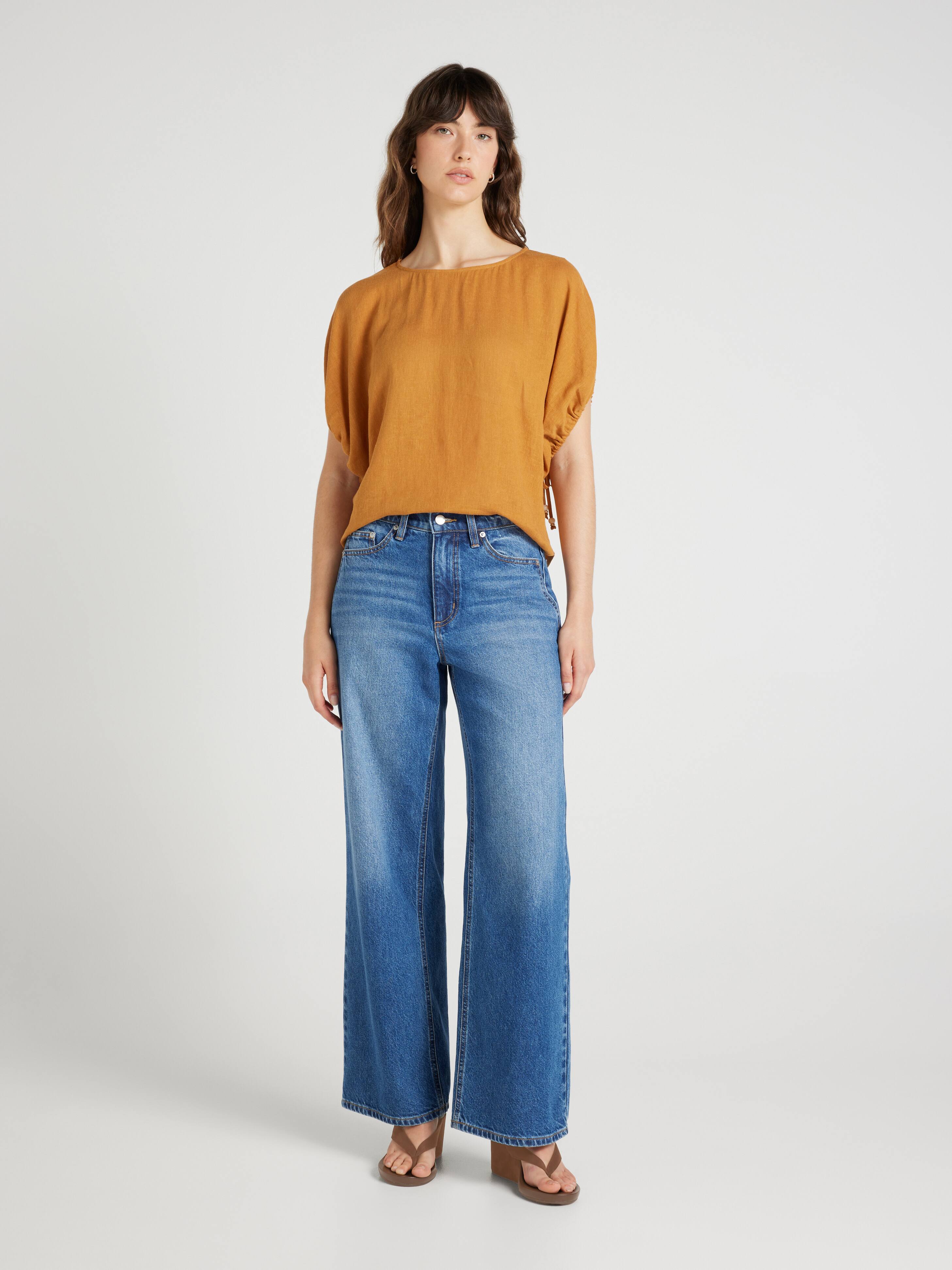 Goldie Tie Sleeve Top