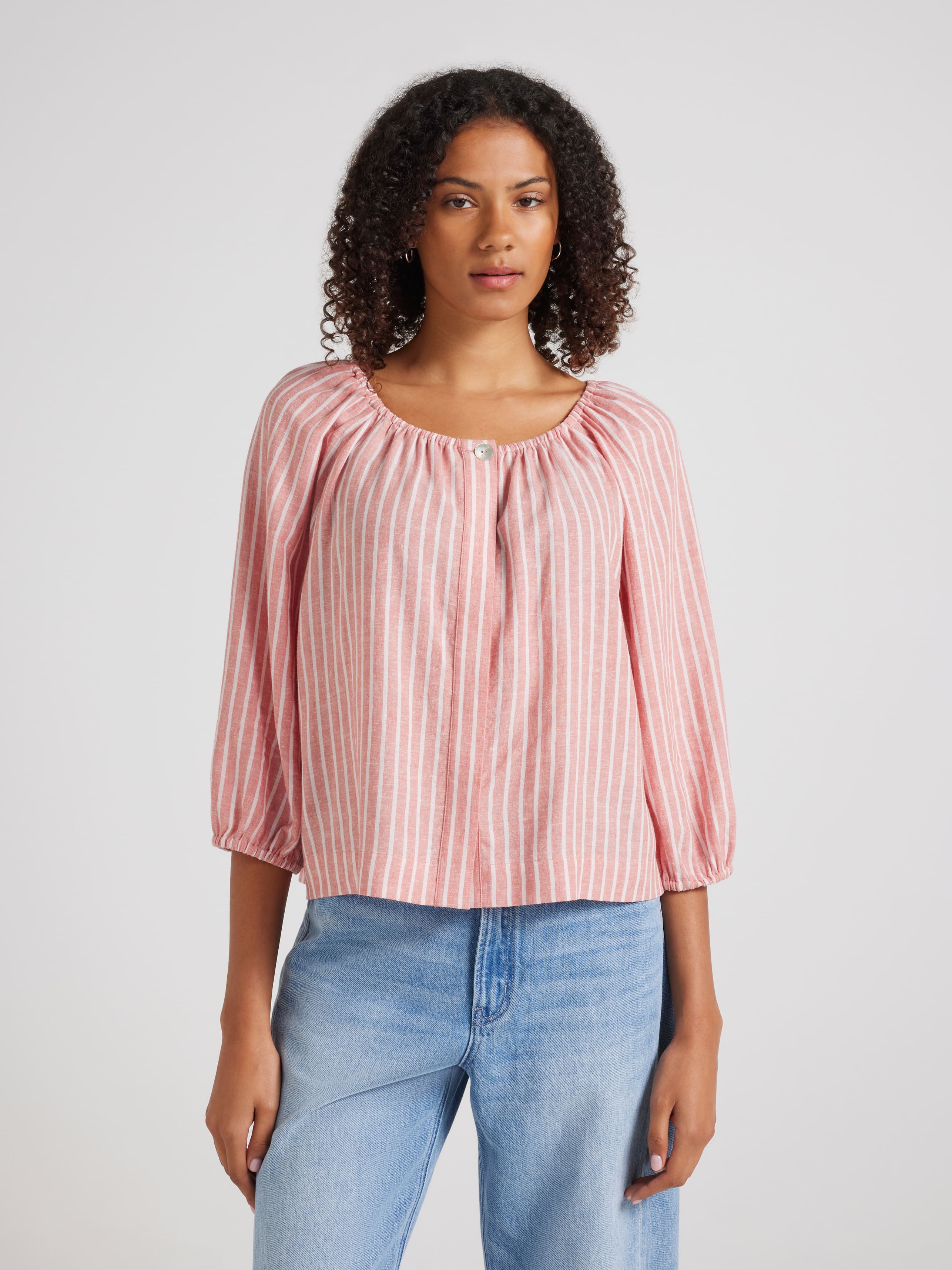 Quincy 3/4 Sleeve Blouse