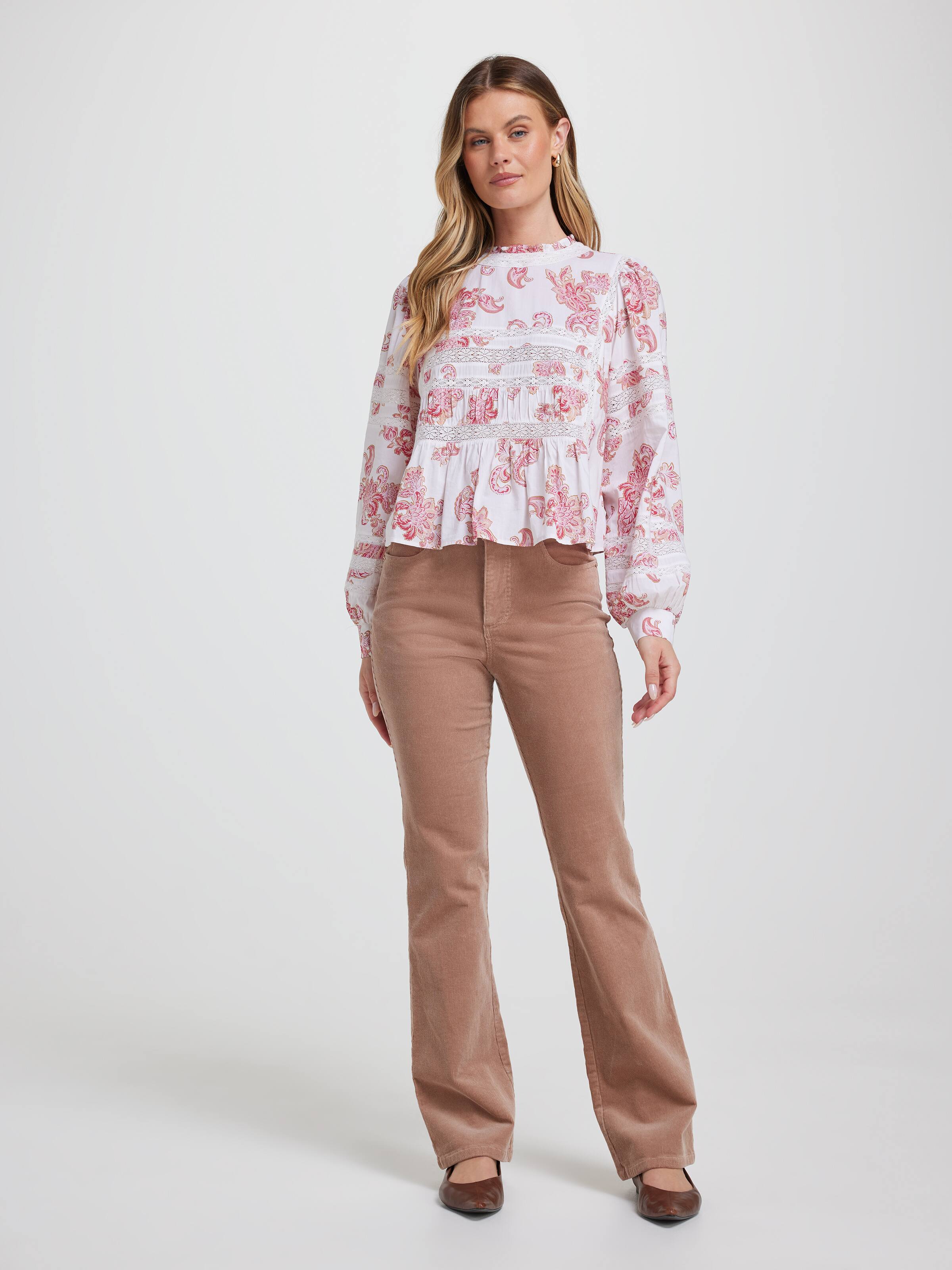 Adelaide Long Sleeve Blouse