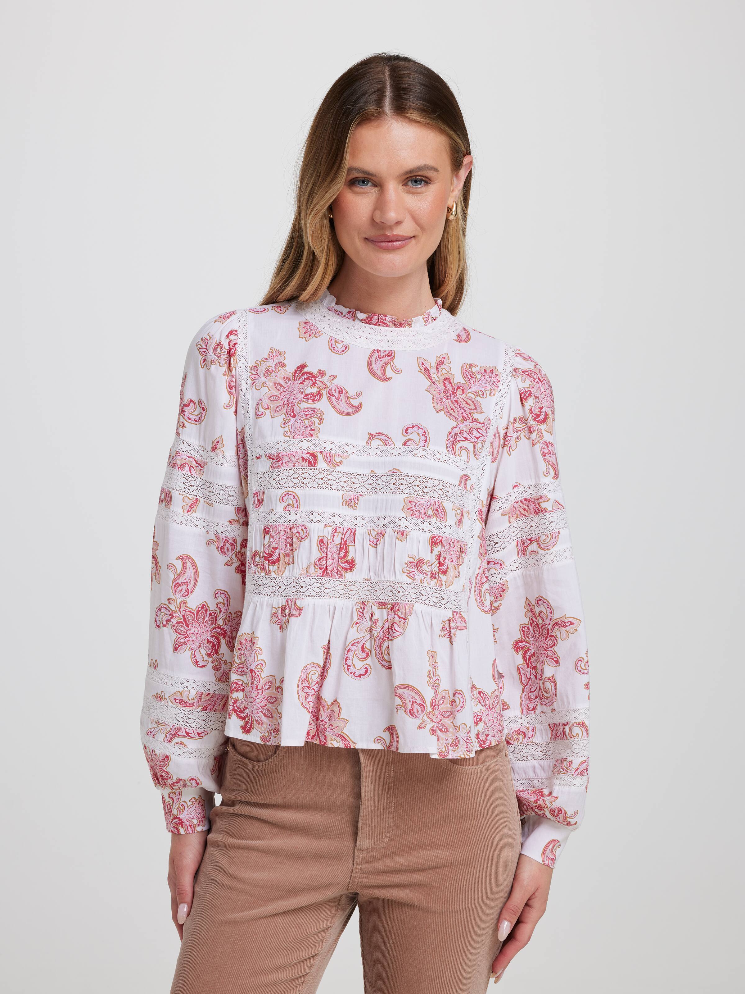 Adelaide Long Sleeve Blouse