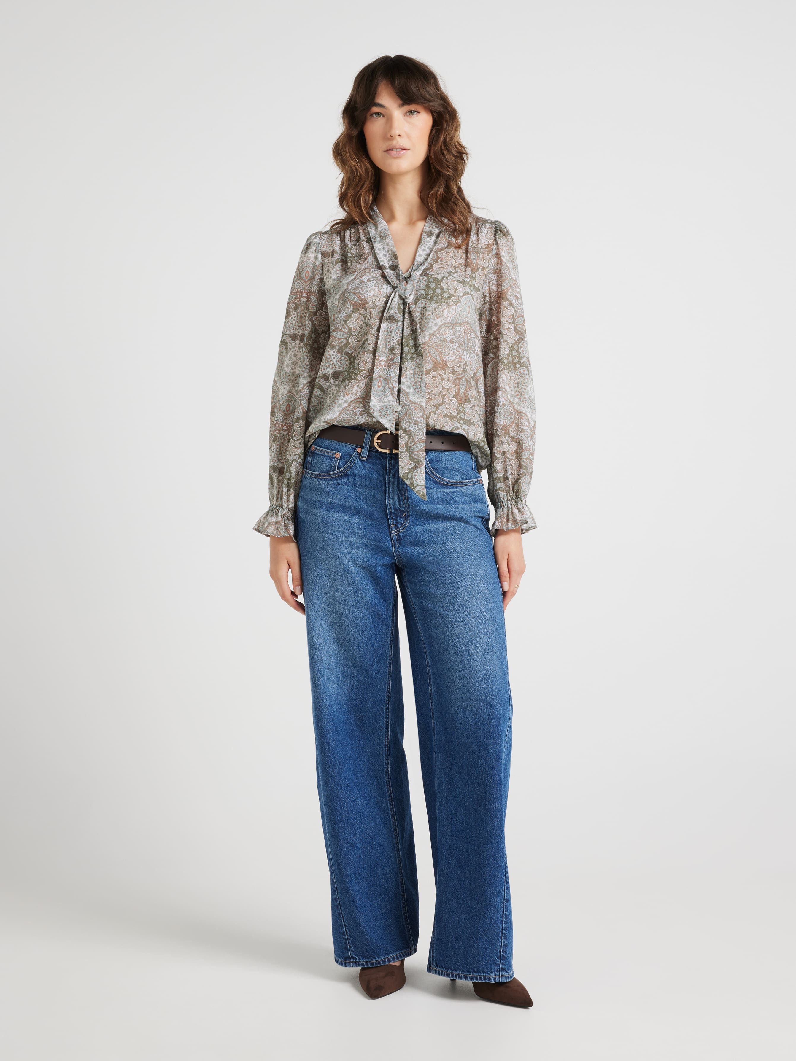 Rinna Bow Blouse
