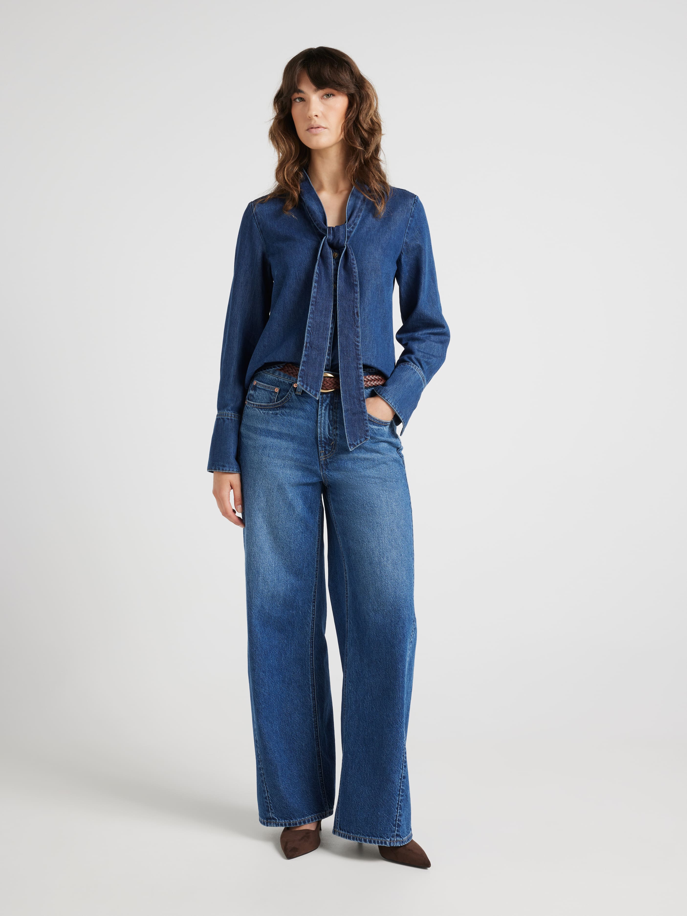 Rinna Bow Blouse