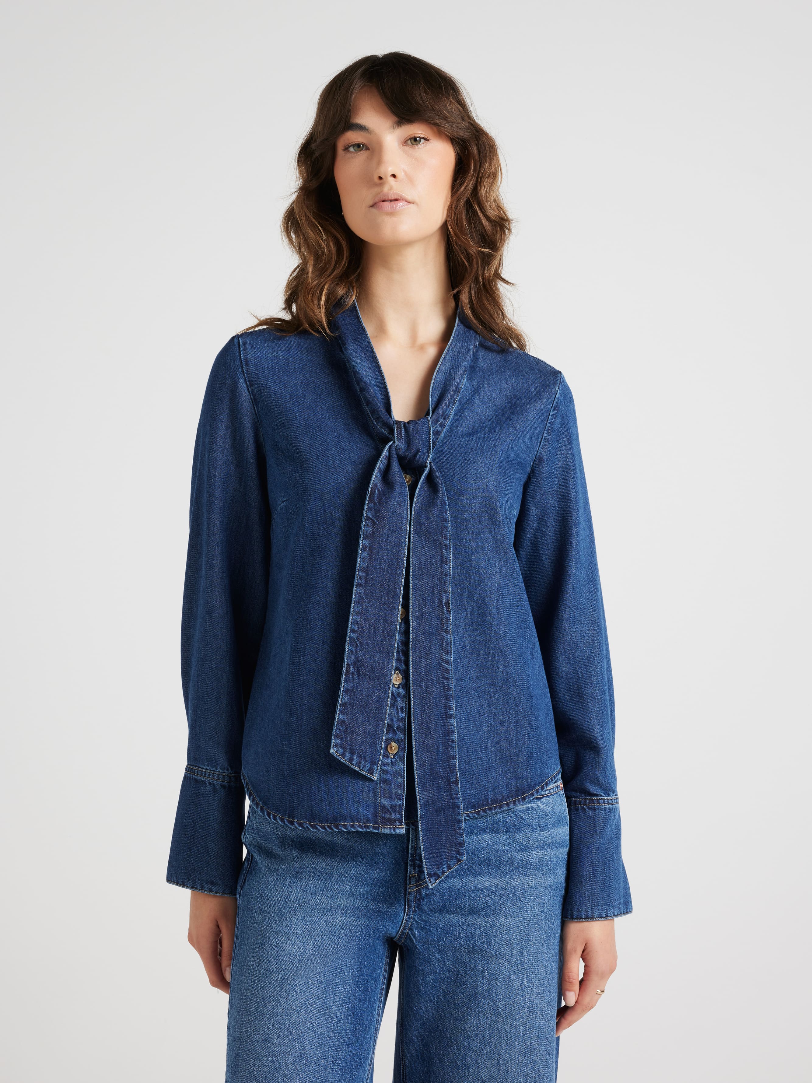 Rinna Bow Blouse