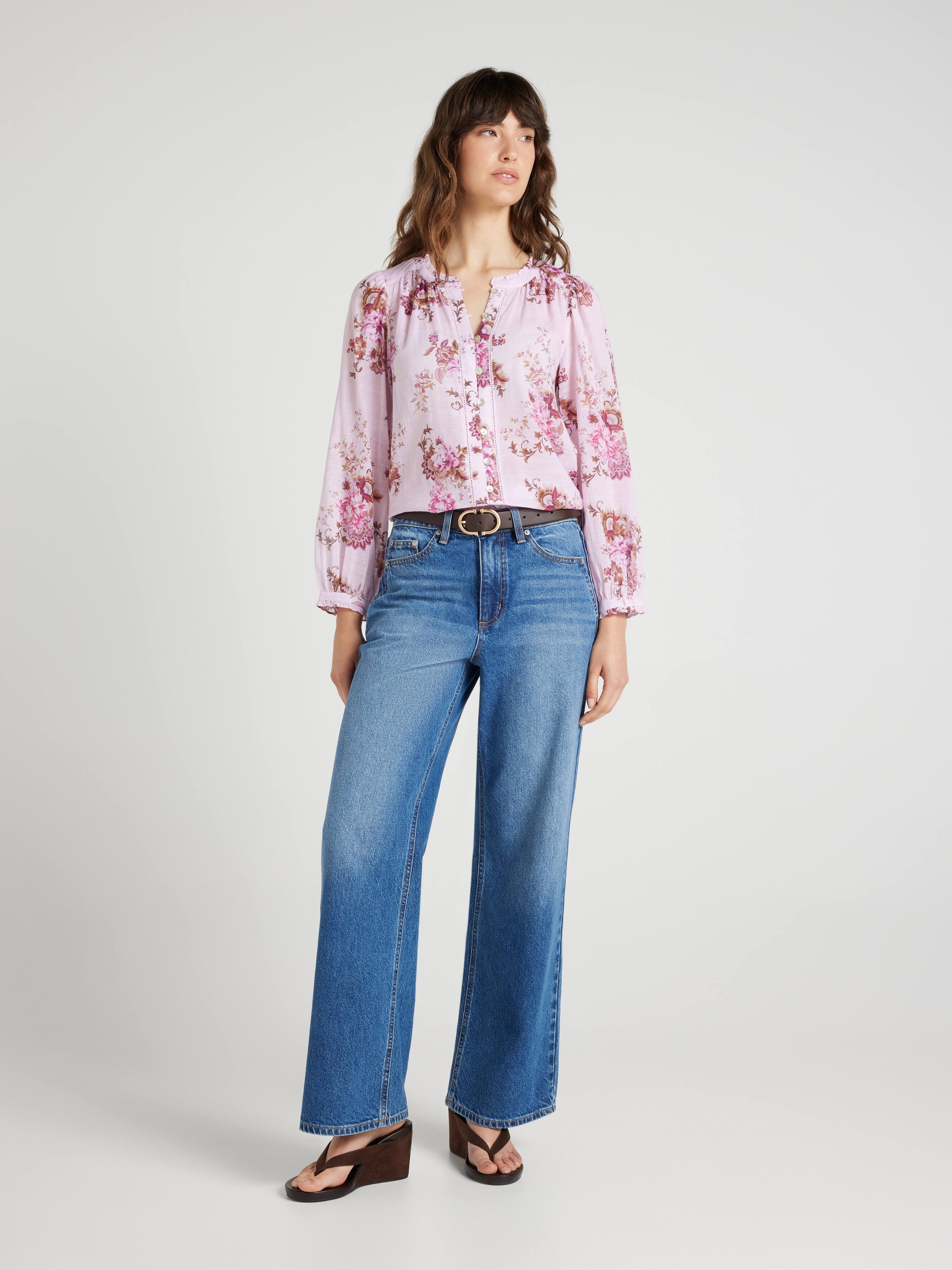 London Button Through Top