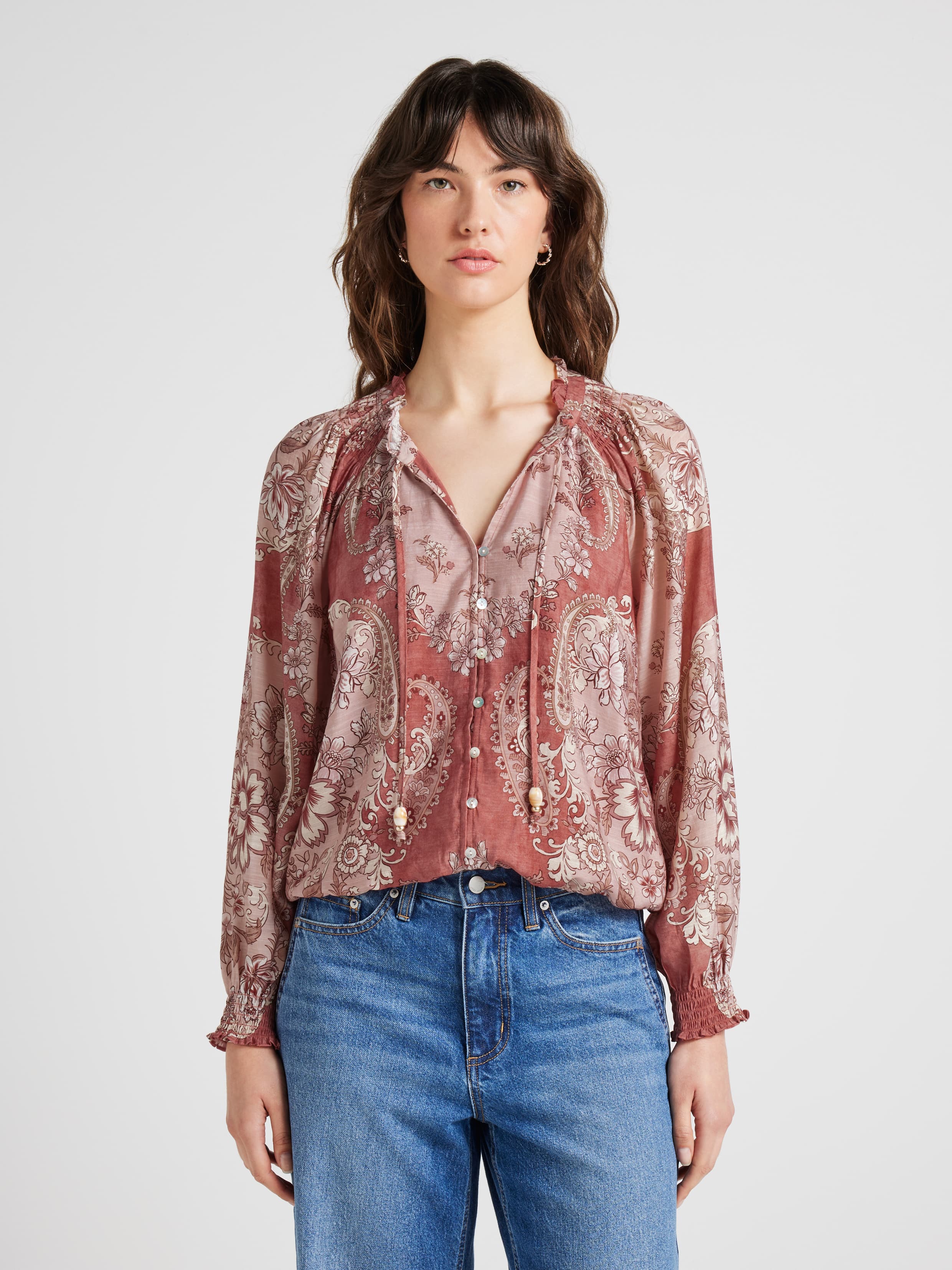 Blair Bubble Hem Top