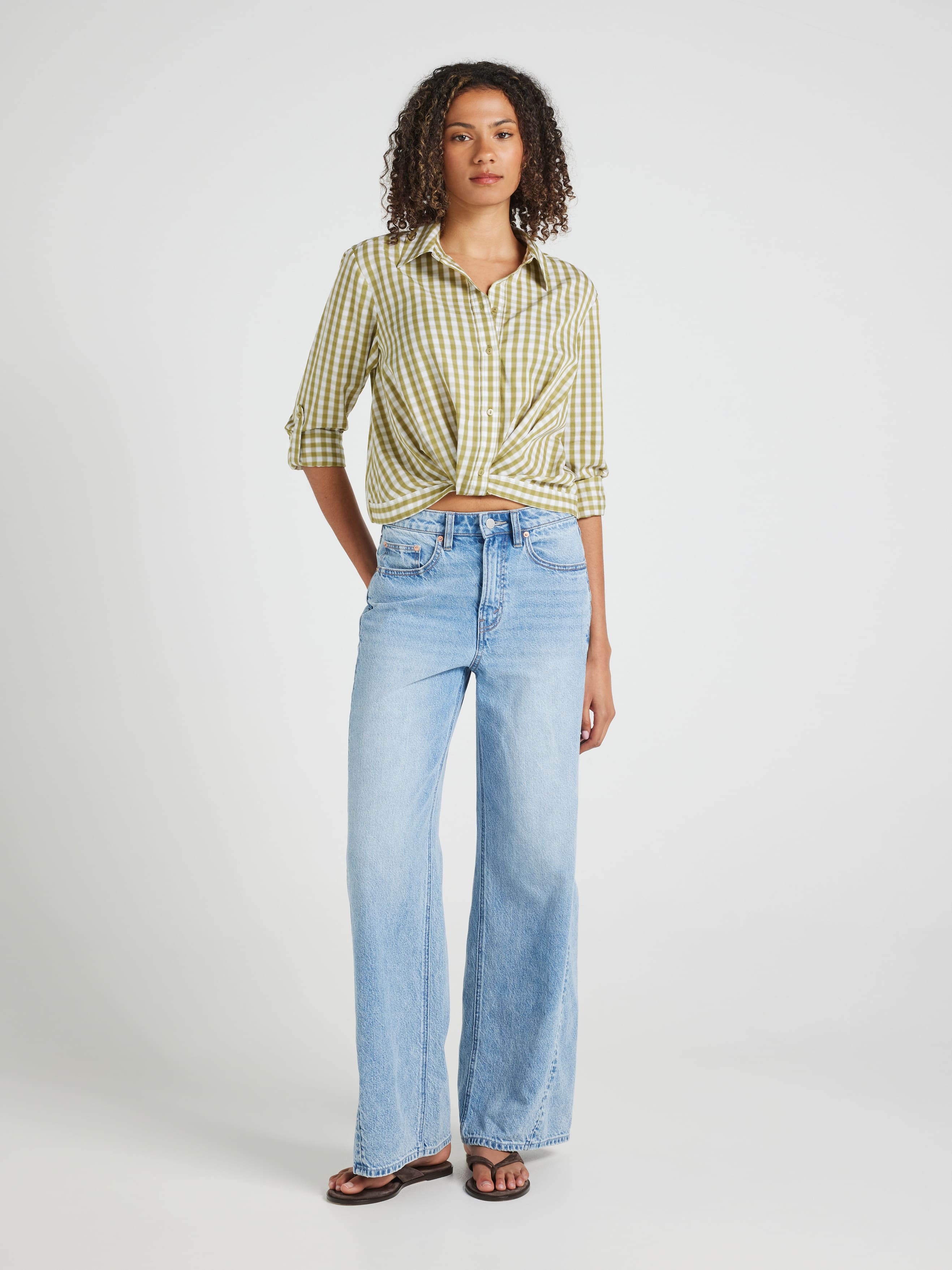 Whitney Long Sleeve Twist Shirt